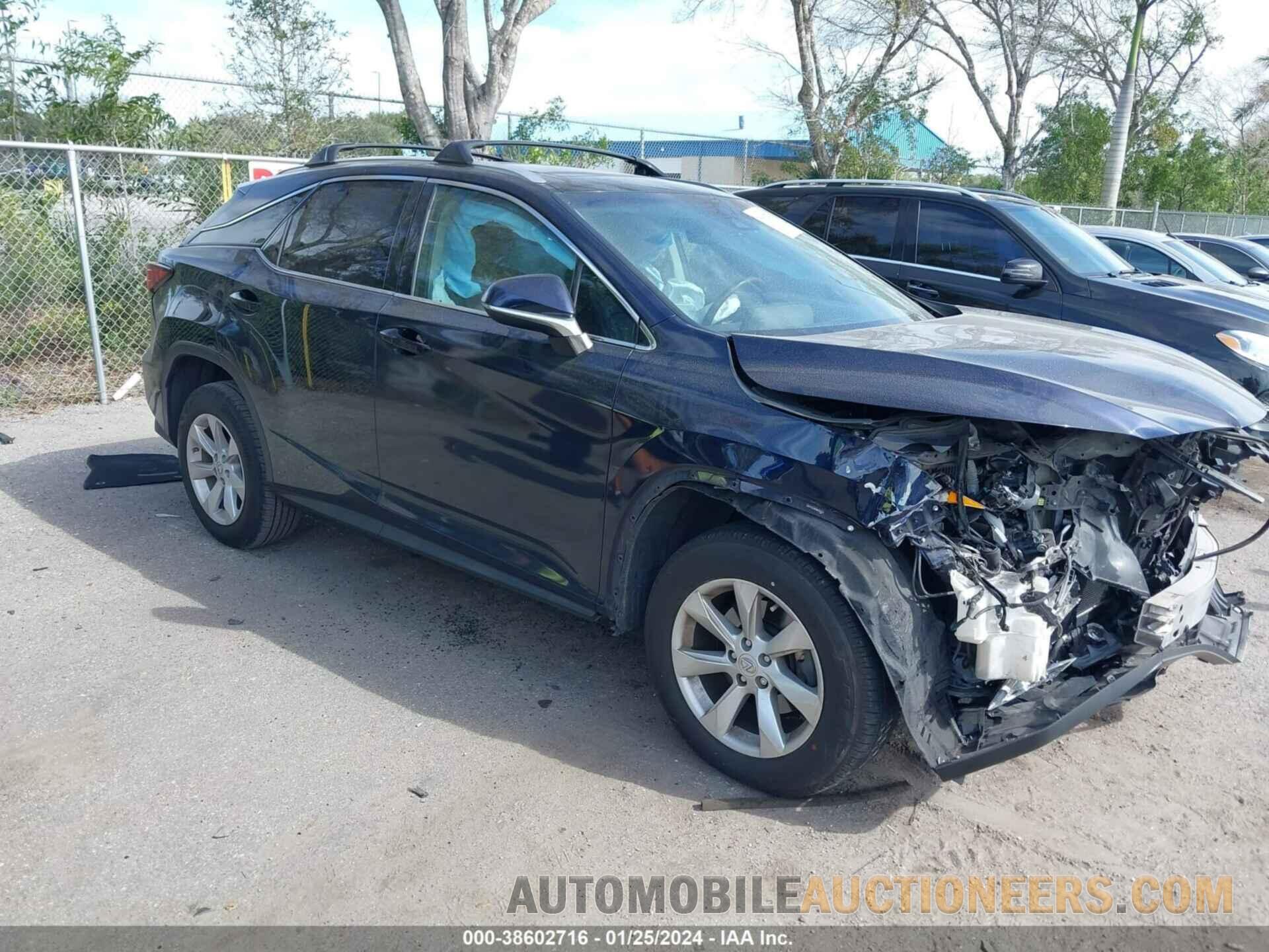 2T2ZZMCA8GC022624 LEXUS RX 350 2016