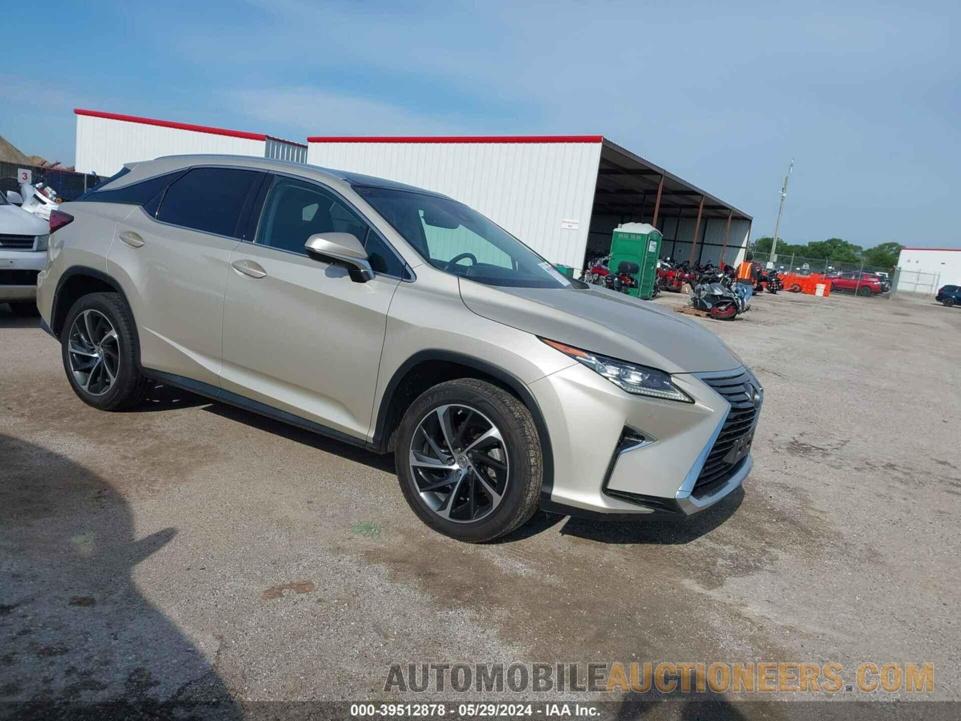 2T2ZZMCA8GC025698 LEXUS RX 350 2016