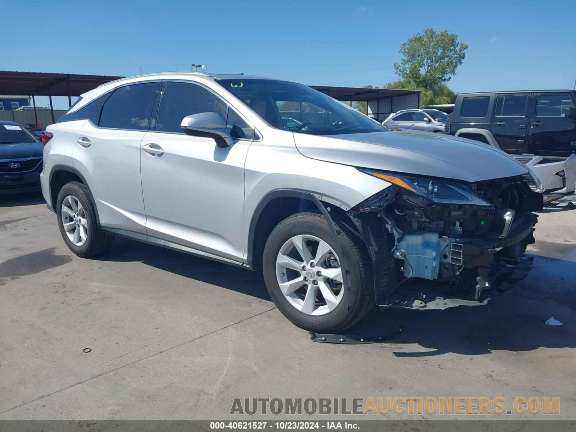 2T2ZZMCA8HC034581 LEXUS RX 350 2017