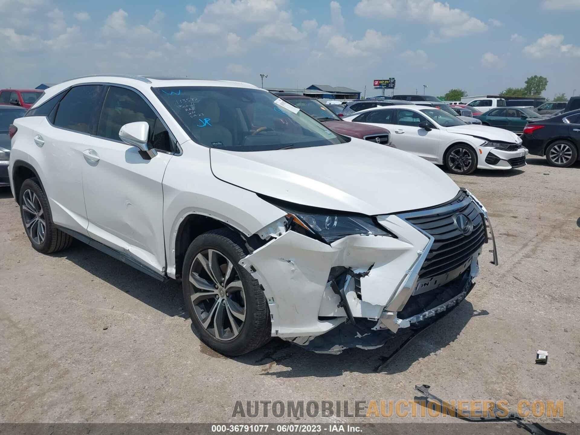 2T2ZZMCA8HC035410 LEXUS RX 2017