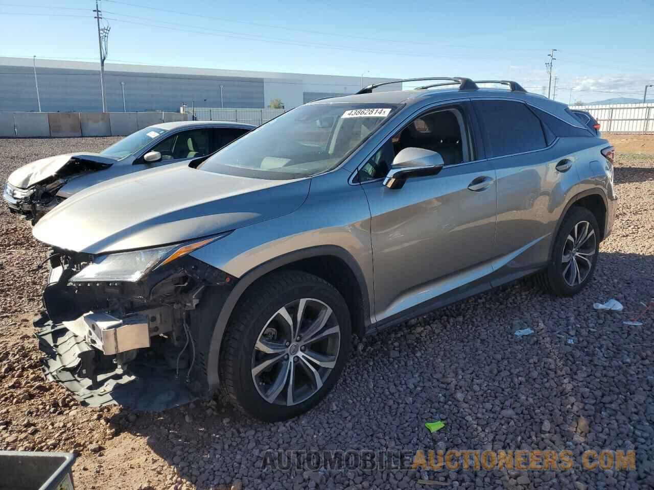 2T2ZZMCA8HC042079 LEXUS RX350 2017