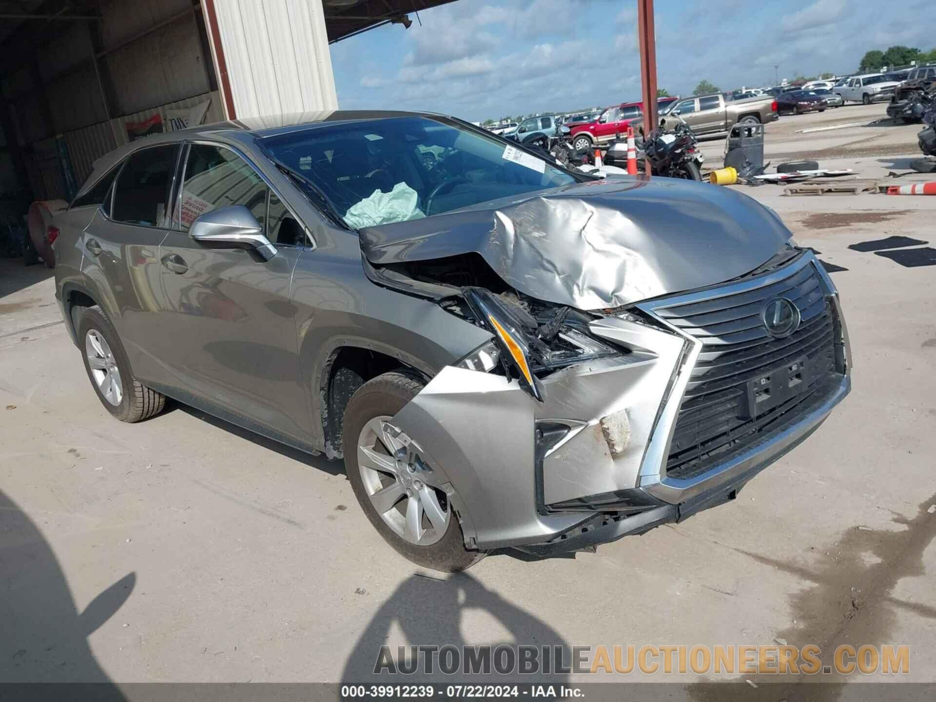 2T2ZZMCA8HC043605 LEXUS RX 350 2017