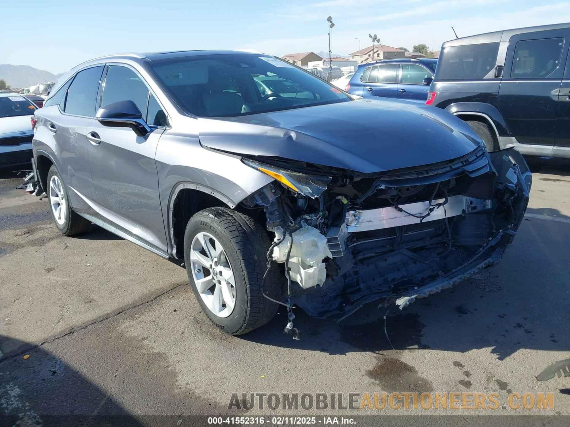 2T2ZZMCA8HC044964 LEXUS RX 350 2017