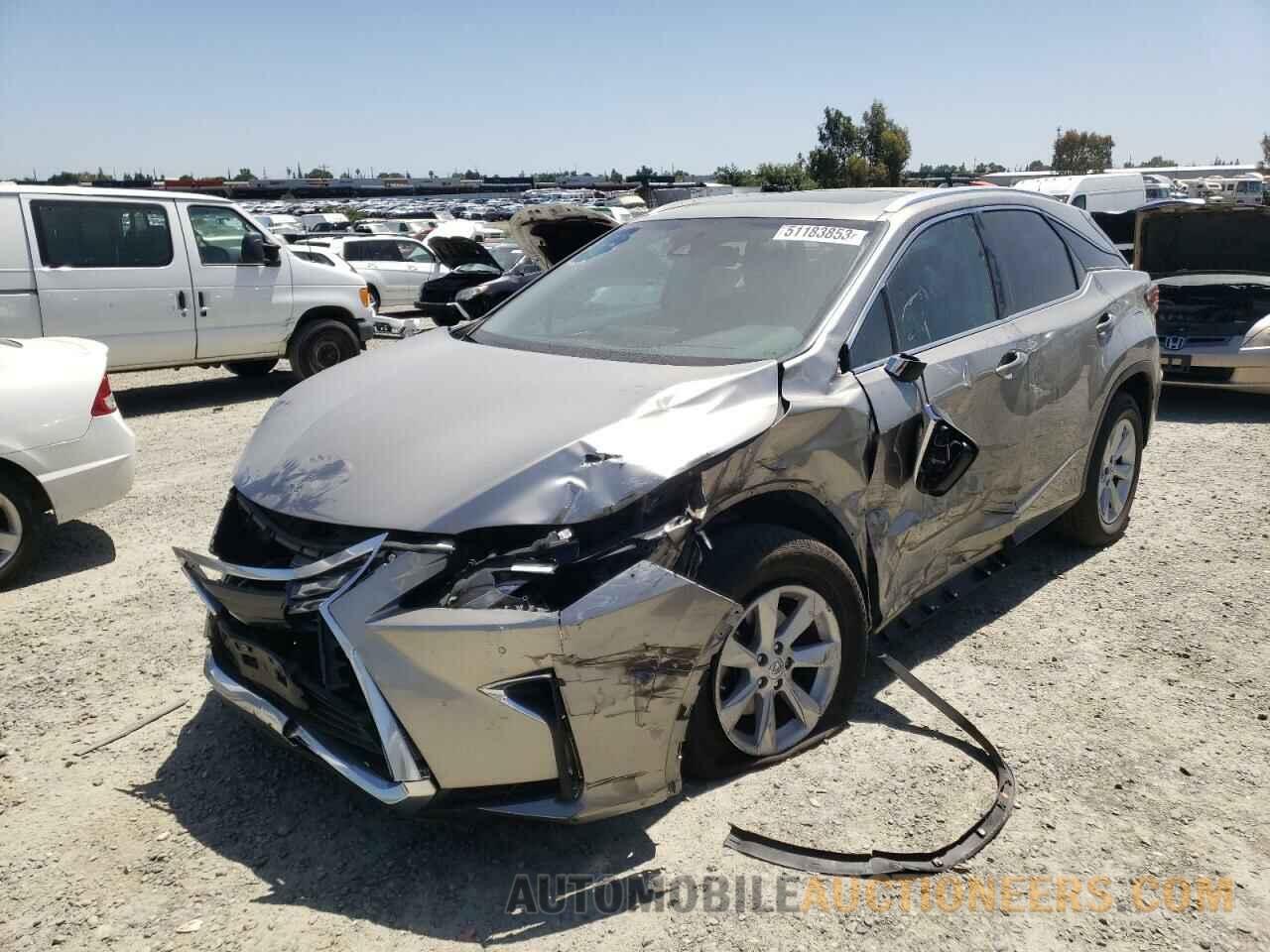 2T2ZZMCA8HC045161 LEXUS RX350 2017