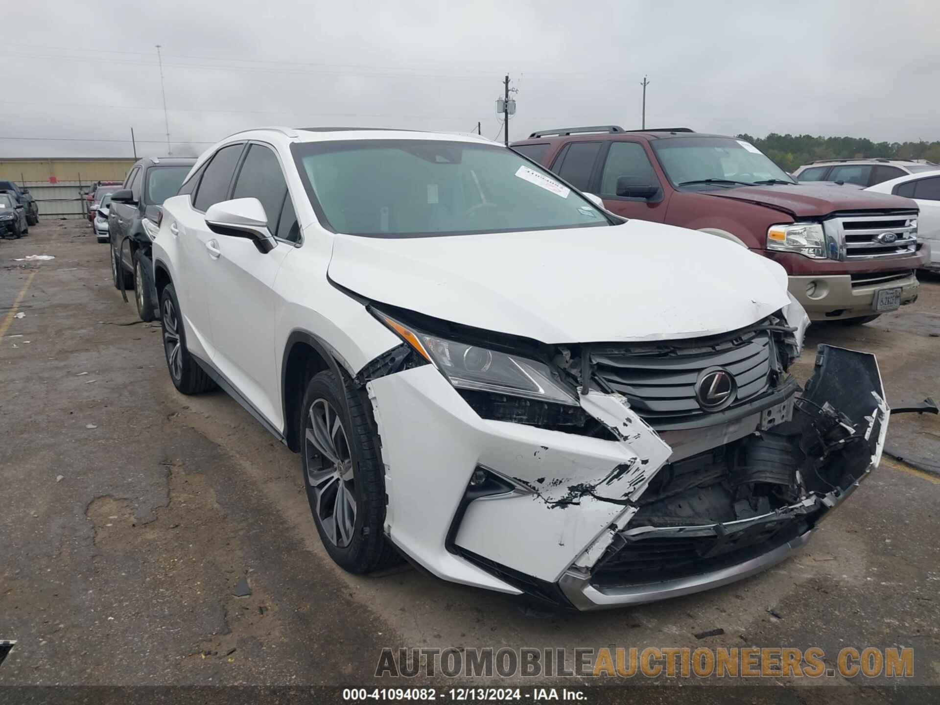 2T2ZZMCA8HC046763 LEXUS RX 350 2017