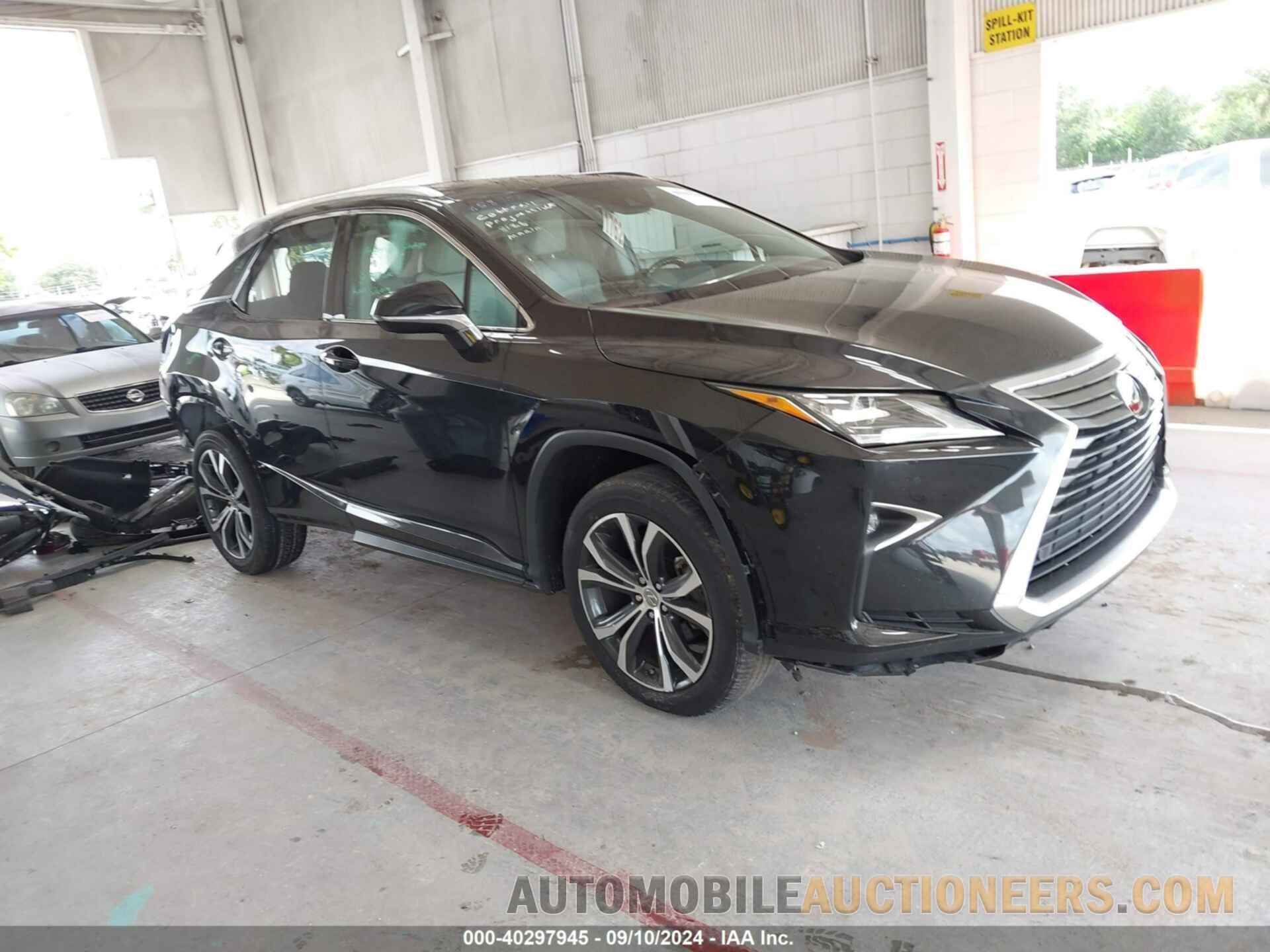 2T2ZZMCA8HC053437 LEXUS RX 350 2017