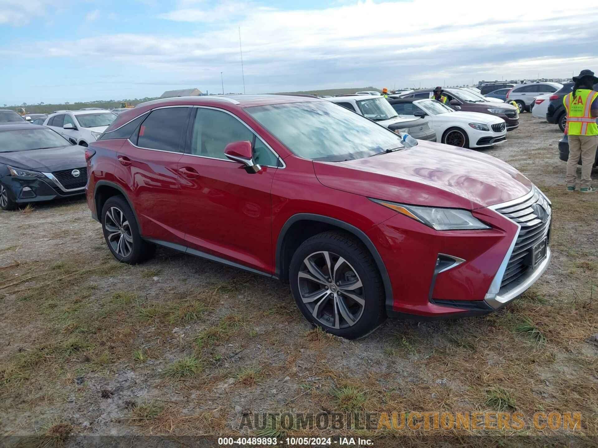 2T2ZZMCA8HC055754 LEXUS RX 2017