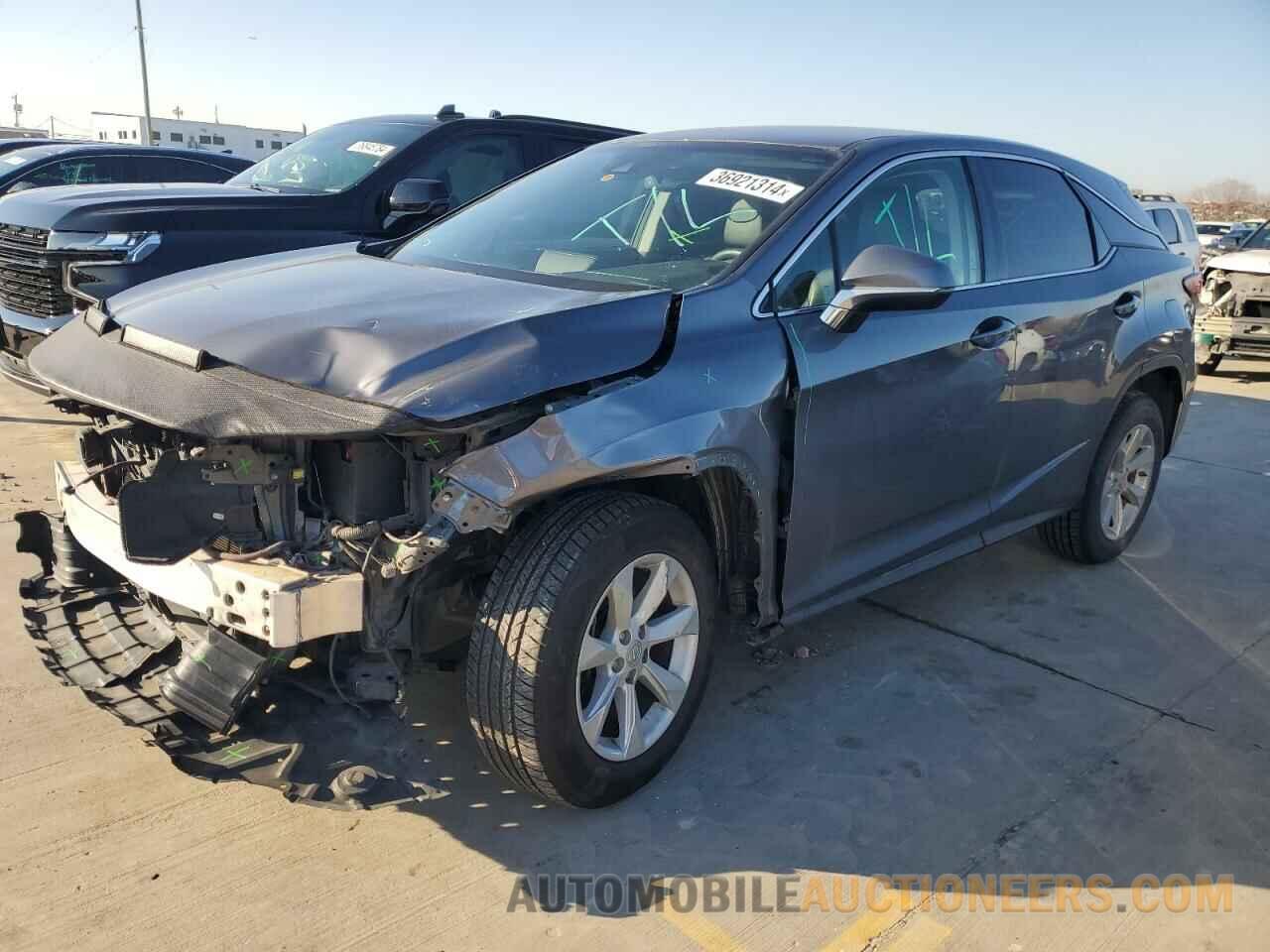 2T2ZZMCA8HC064616 LEXUS RX350 2017