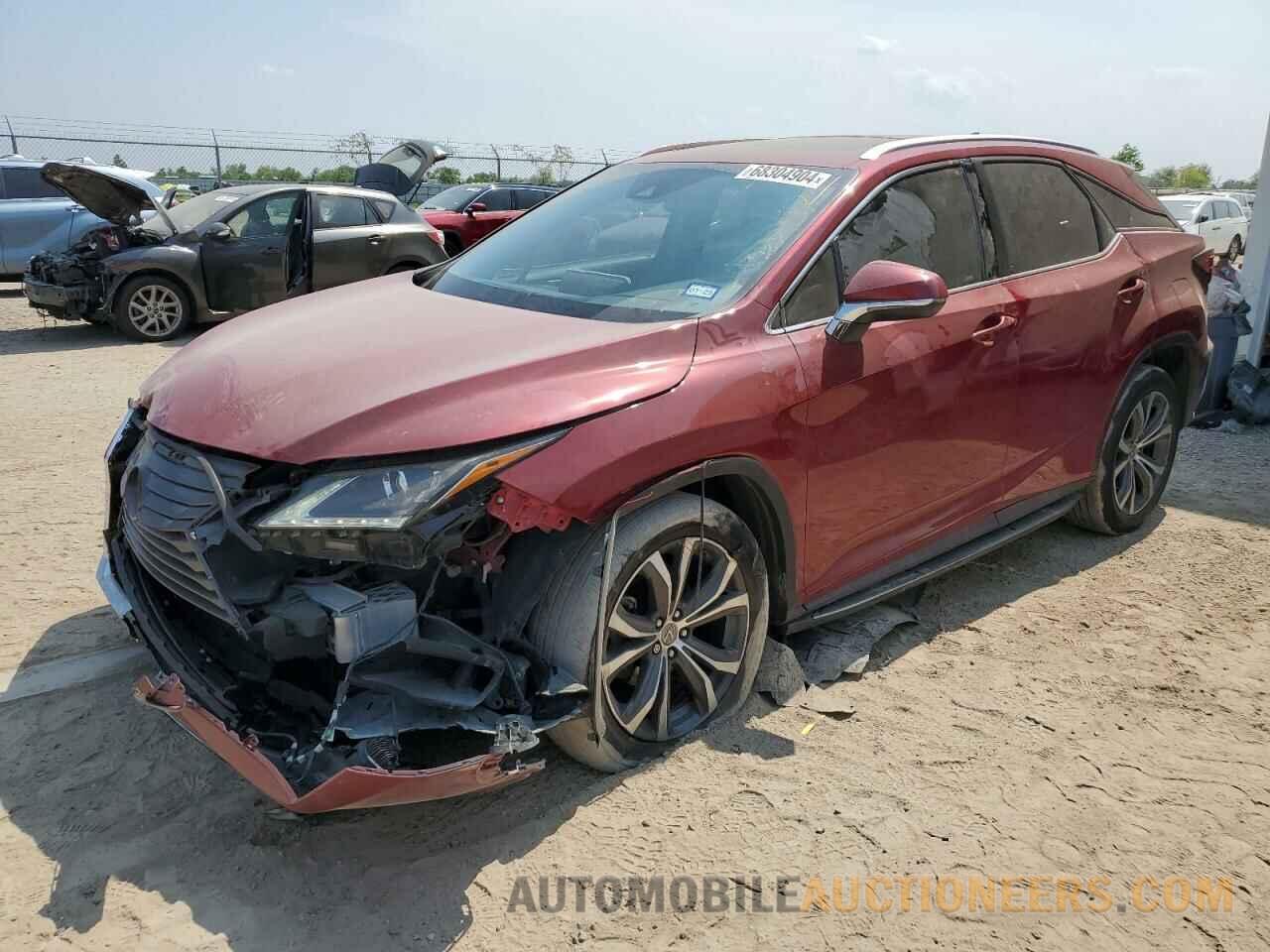 2T2ZZMCA8HC089158 LEXUS RX350 2017