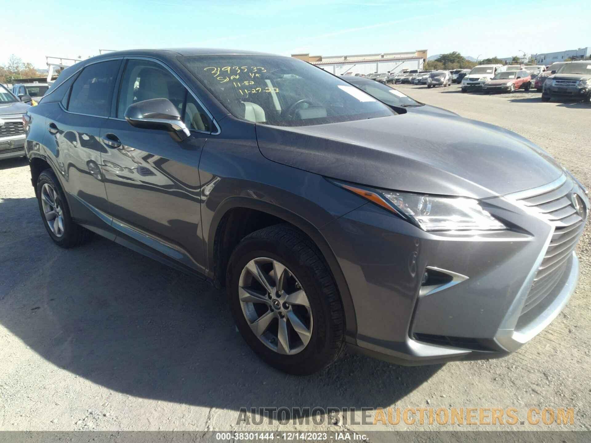 2T2ZZMCA8JC097895 LEXUS RX 350 2018