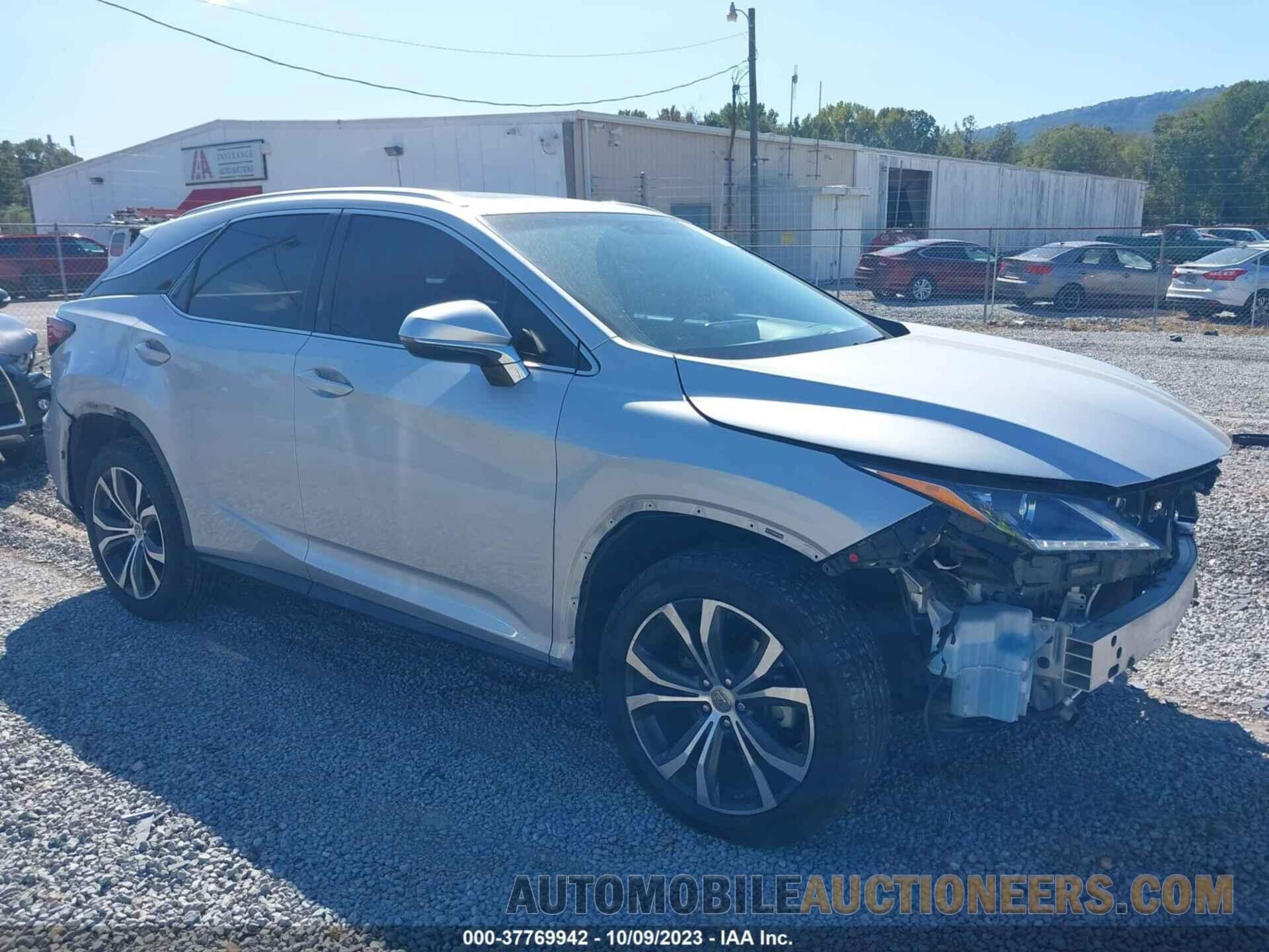 2T2ZZMCA9GC004925 LEXUS RX 350 2016