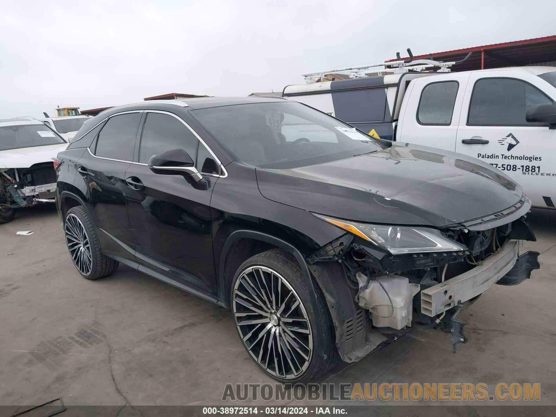 2T2ZZMCA9GC019604 LEXUS RX 350 2016