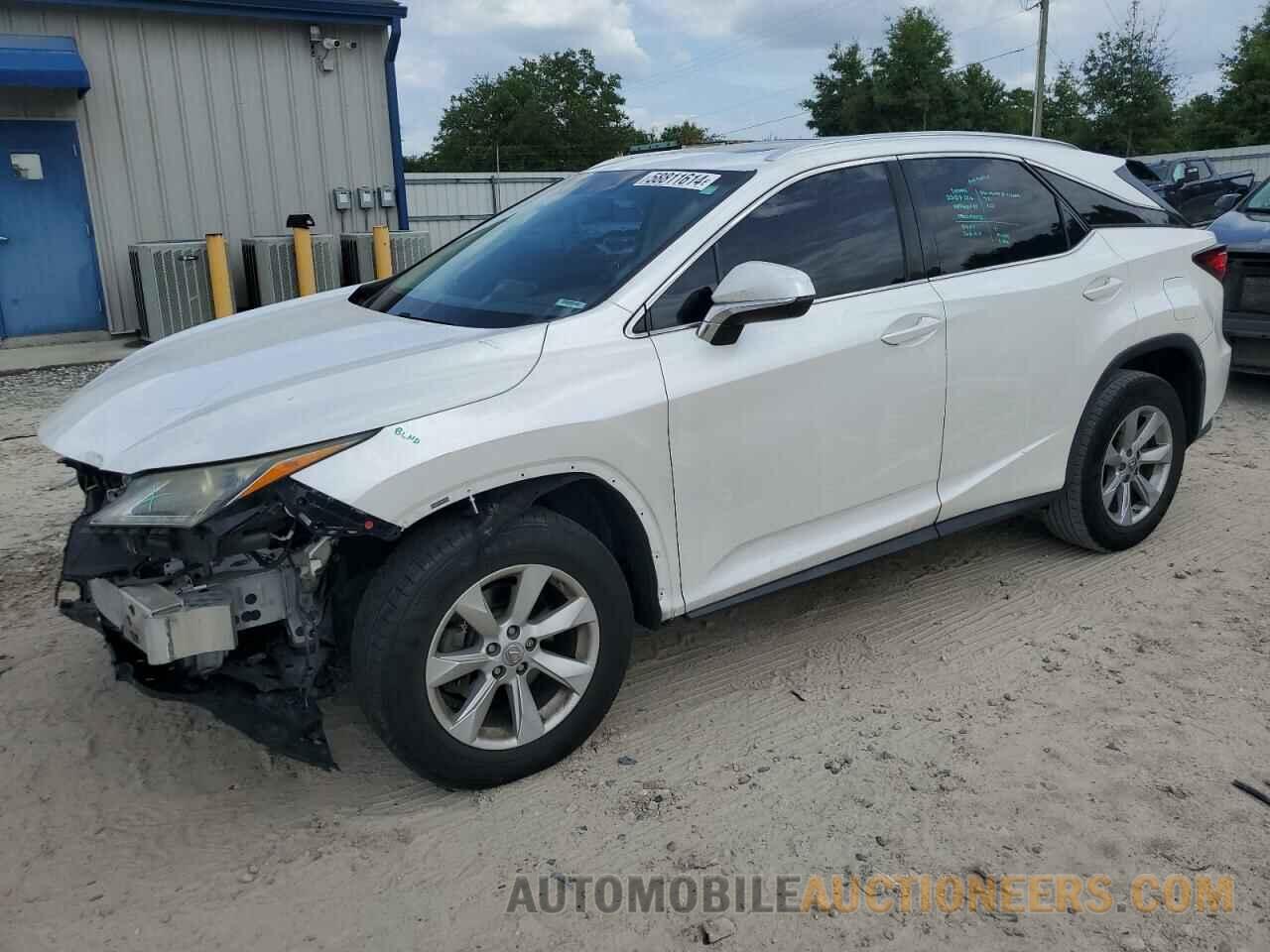 2T2ZZMCA9GC020400 LEXUS RX350 2016