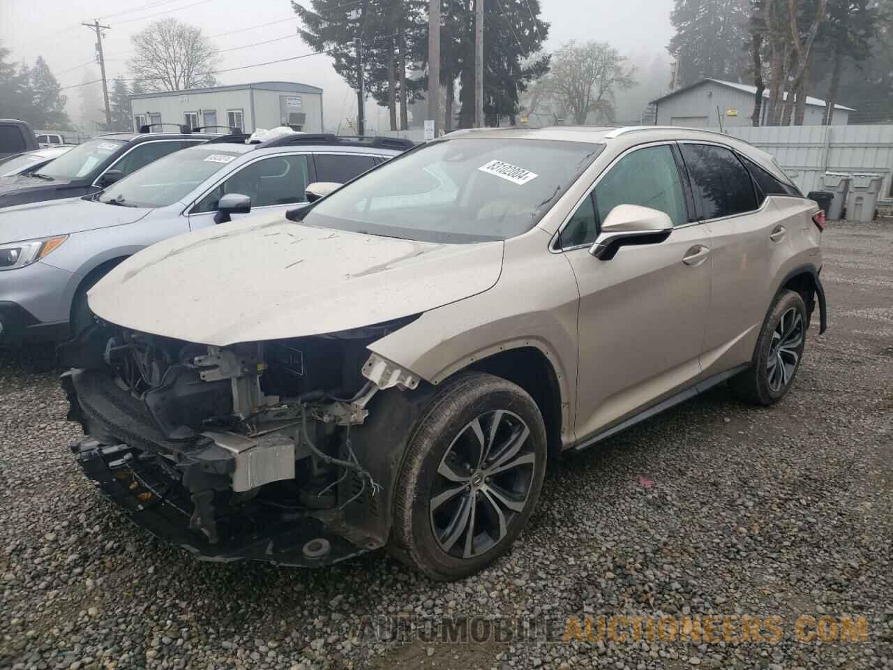 2T2ZZMCA9GC026889 LEXUS RX350 2016