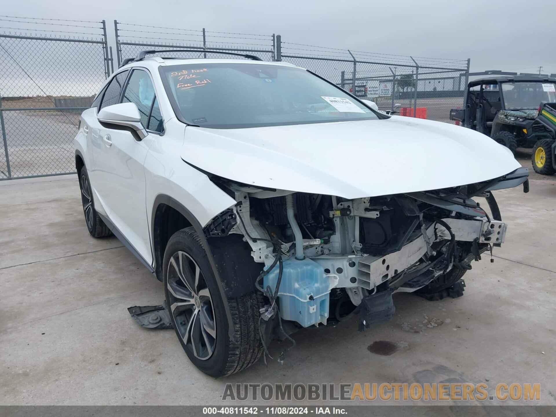 2T2ZZMCA9GC029274 LEXUS RX 2016