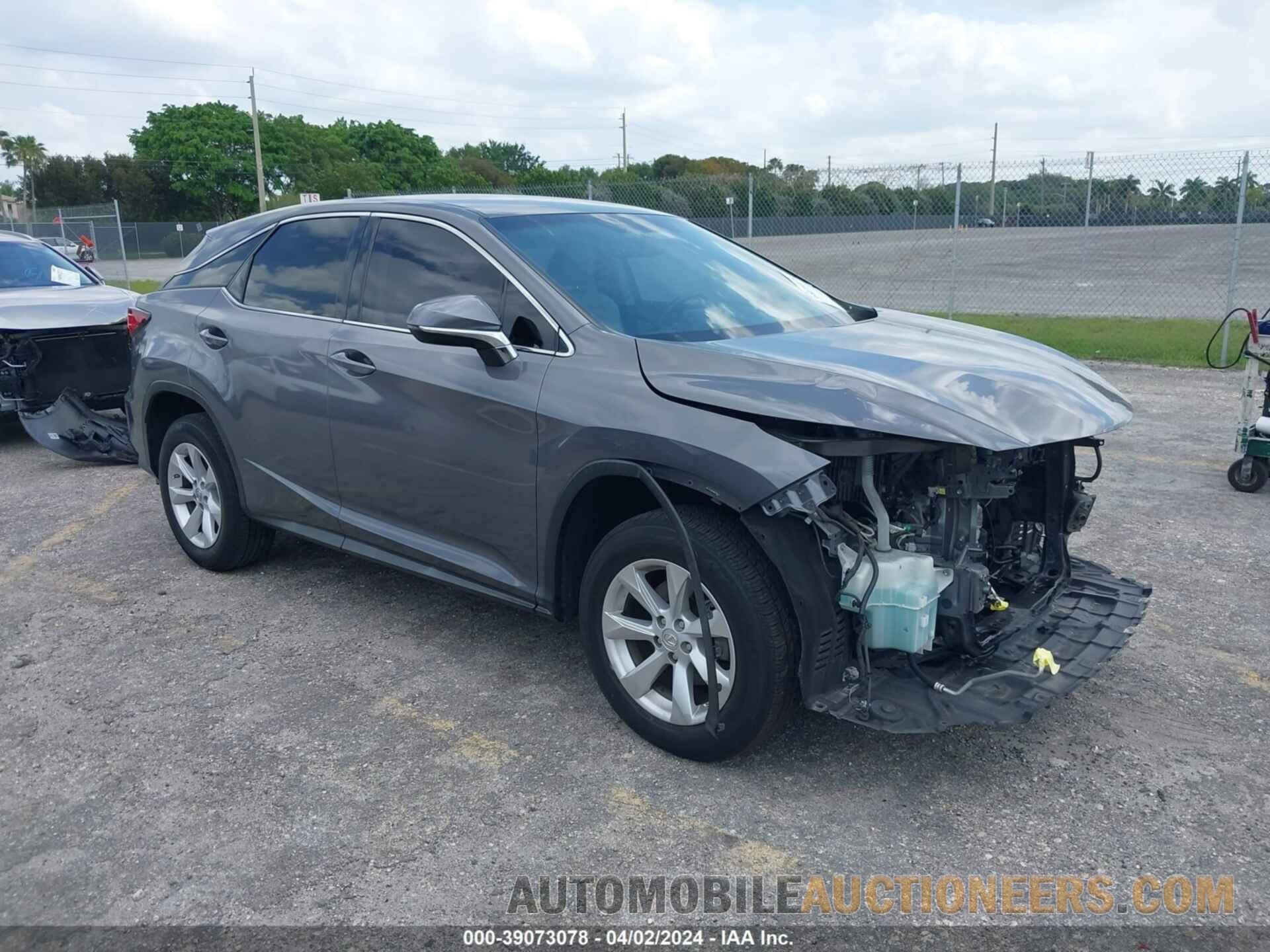 2T2ZZMCA9GC029453 LEXUS RX 350 2016