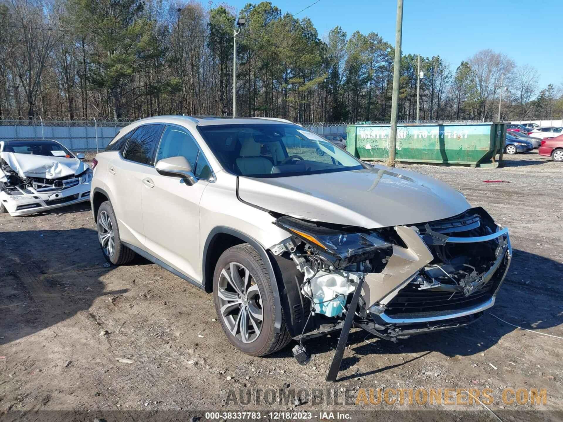 2T2ZZMCA9GC030375 LEXUS RX 350 2016