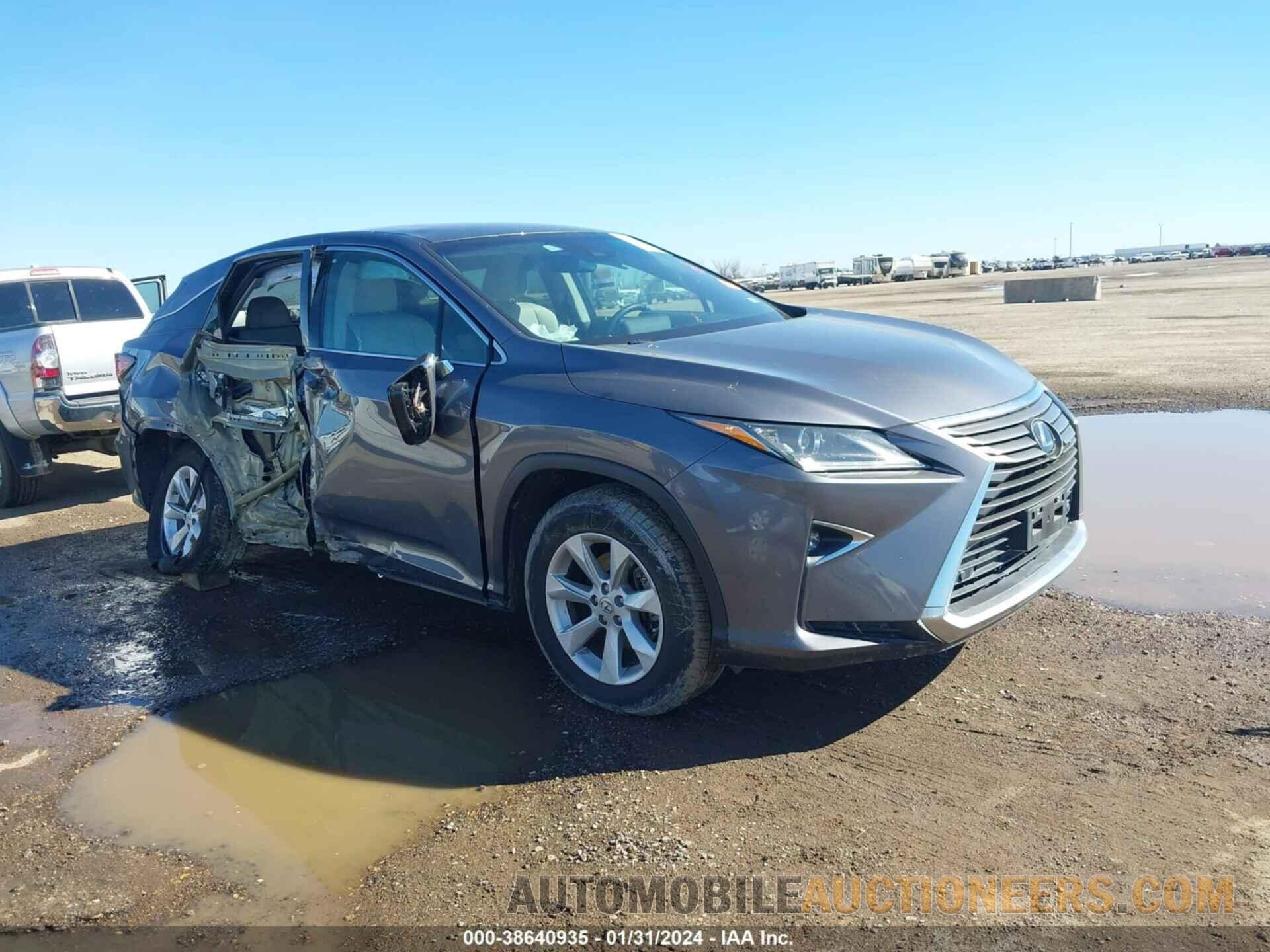 2T2ZZMCA9HC077875 LEXUS RX 350 2017