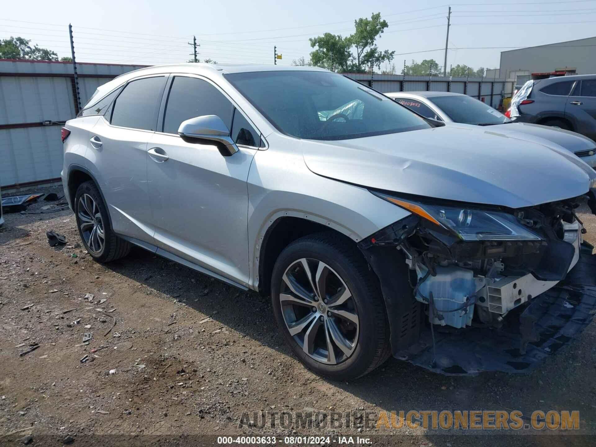 2T2ZZMCA9HC079335 LEXUS RX 350 2017