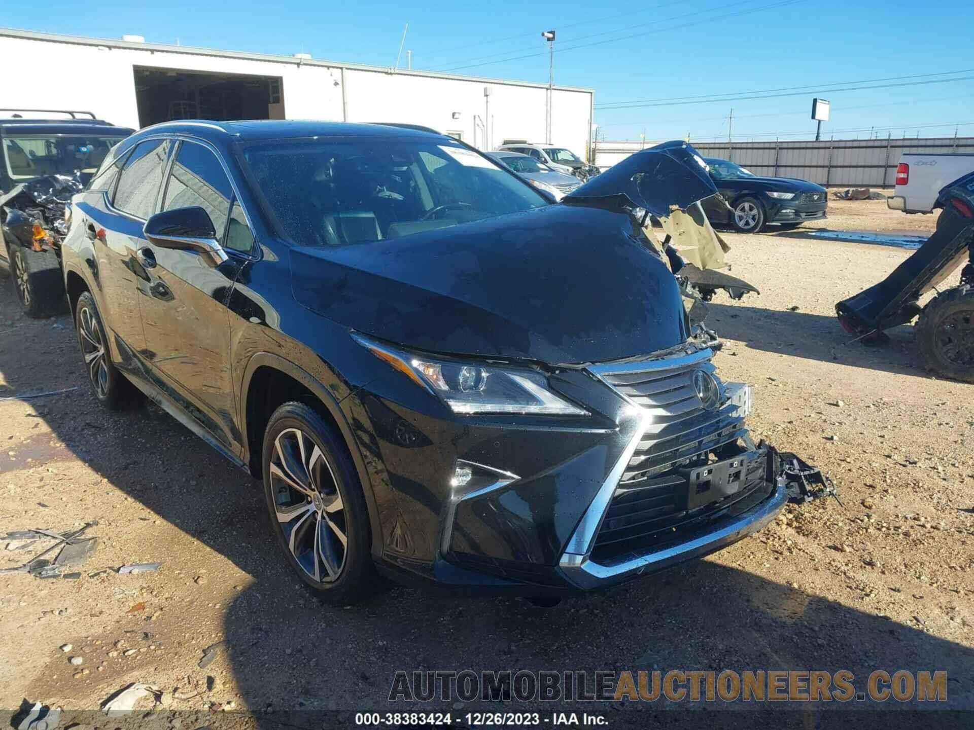 2T2ZZMCA9HC085393 LEXUS RX 2017