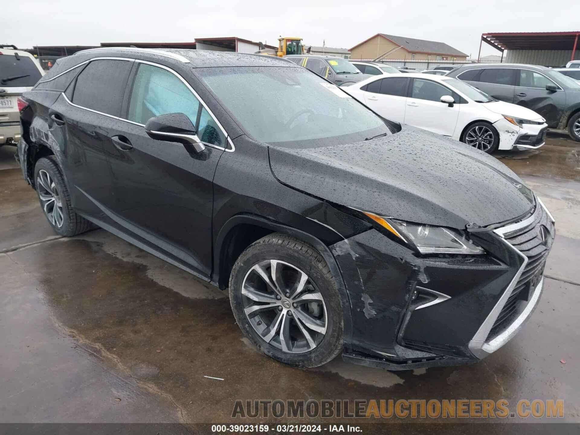 2T2ZZMCA9HC086186 LEXUS RX 350 2017