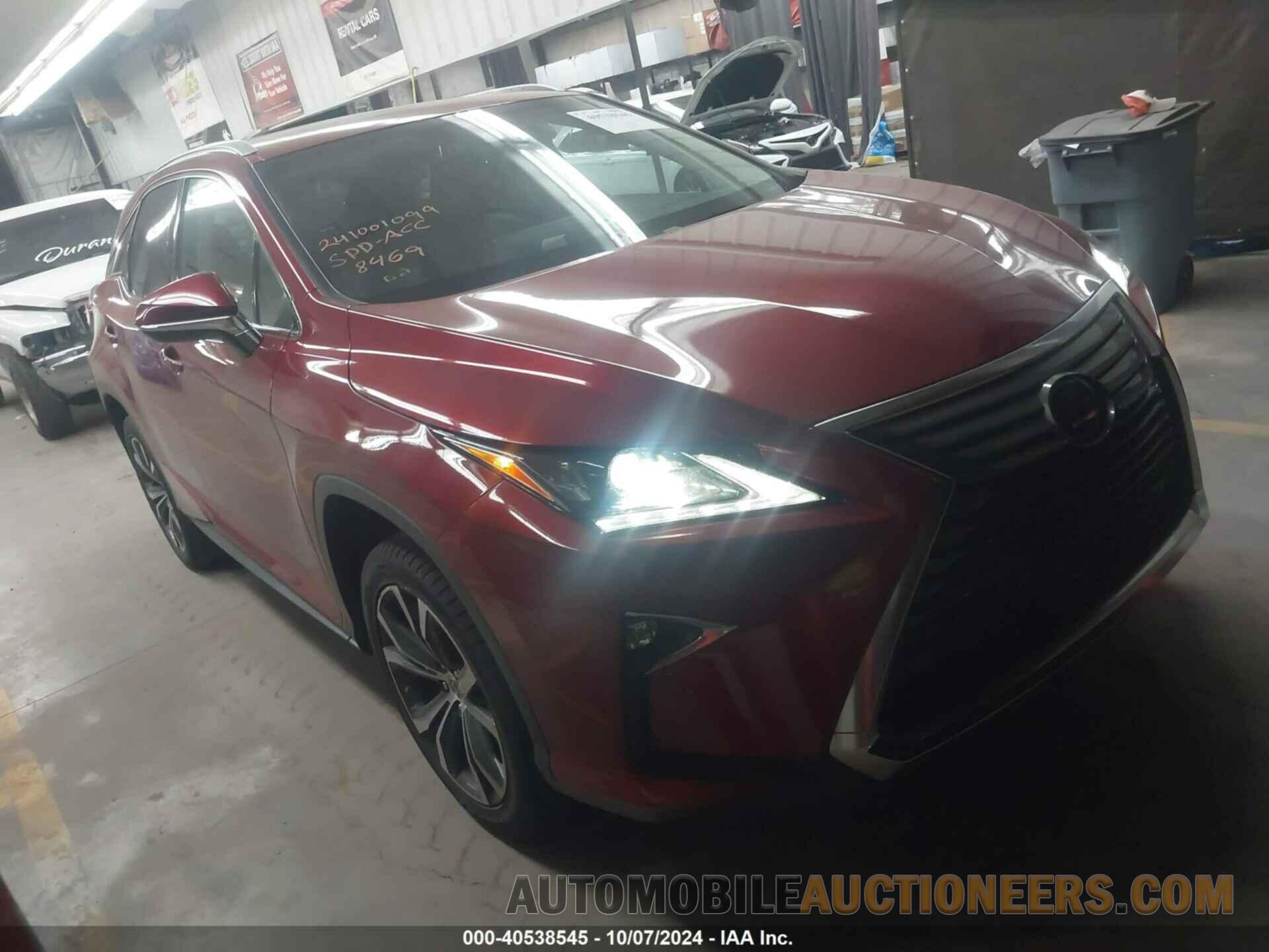 2T2ZZMCA9HC088469 LEXUS RX 350 2017