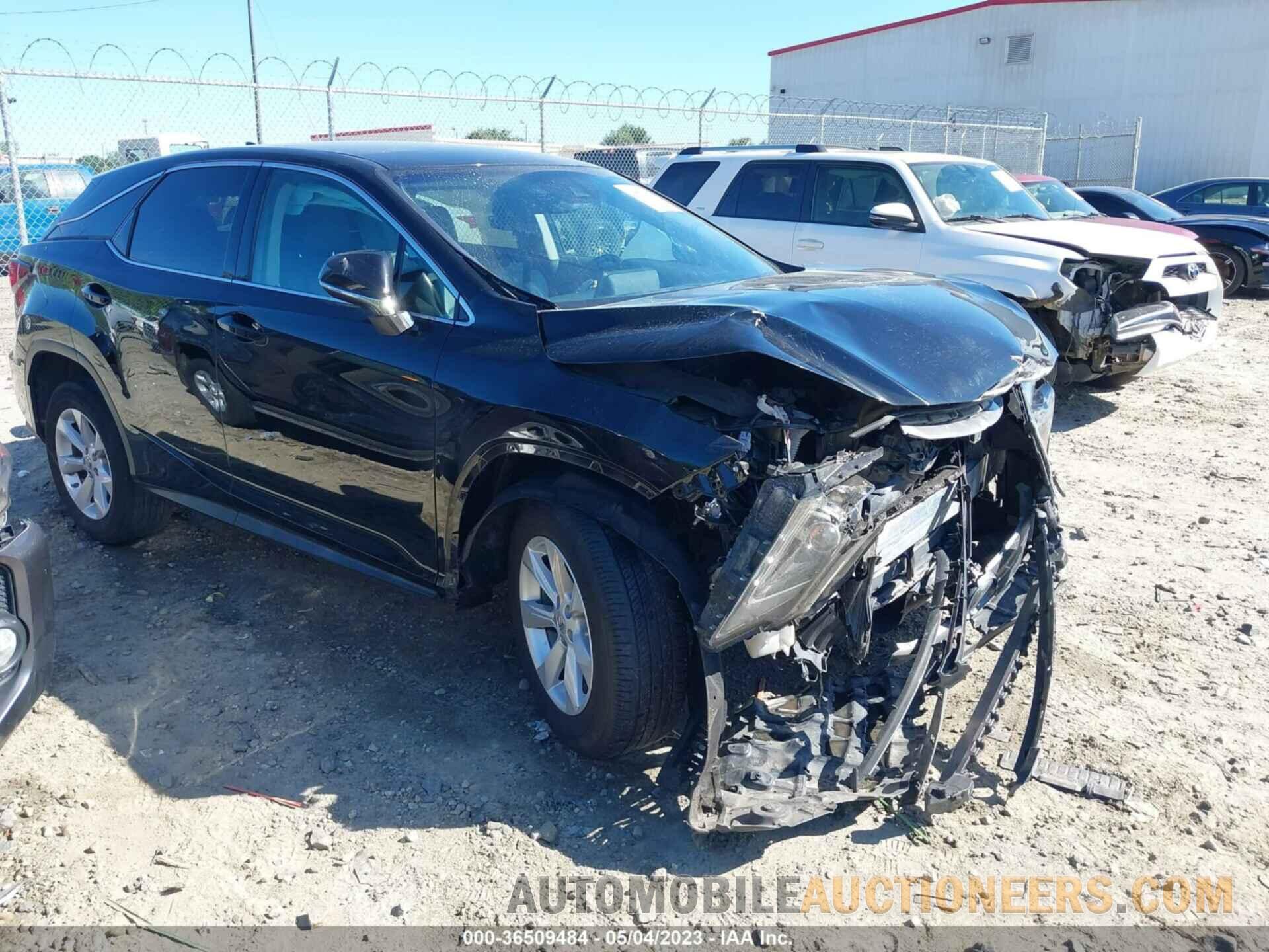 2T2ZZMCA9HC090822 LEXUS RX 2017