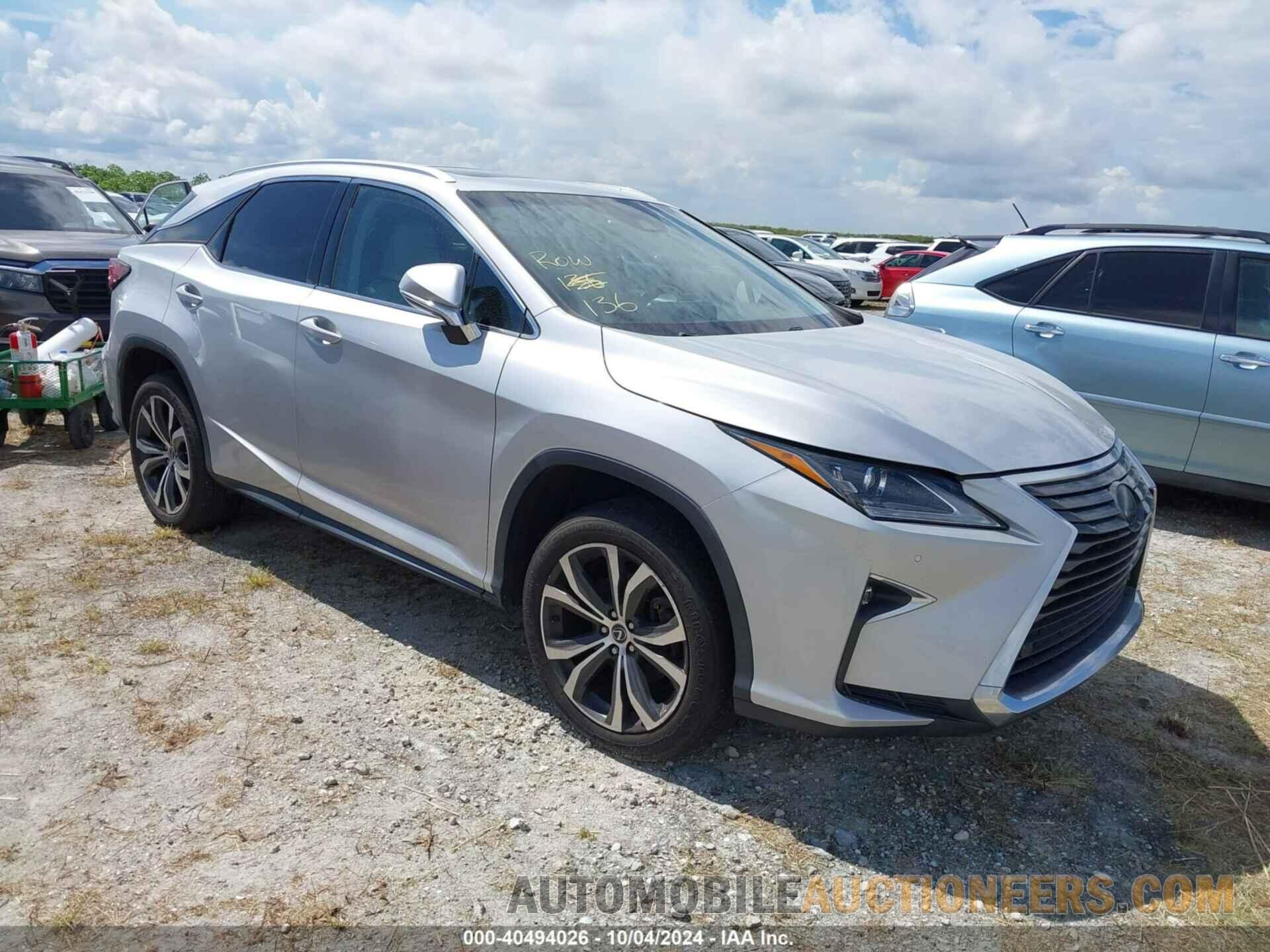 2T2ZZMCA9JC107236 LEXUS RX 2018