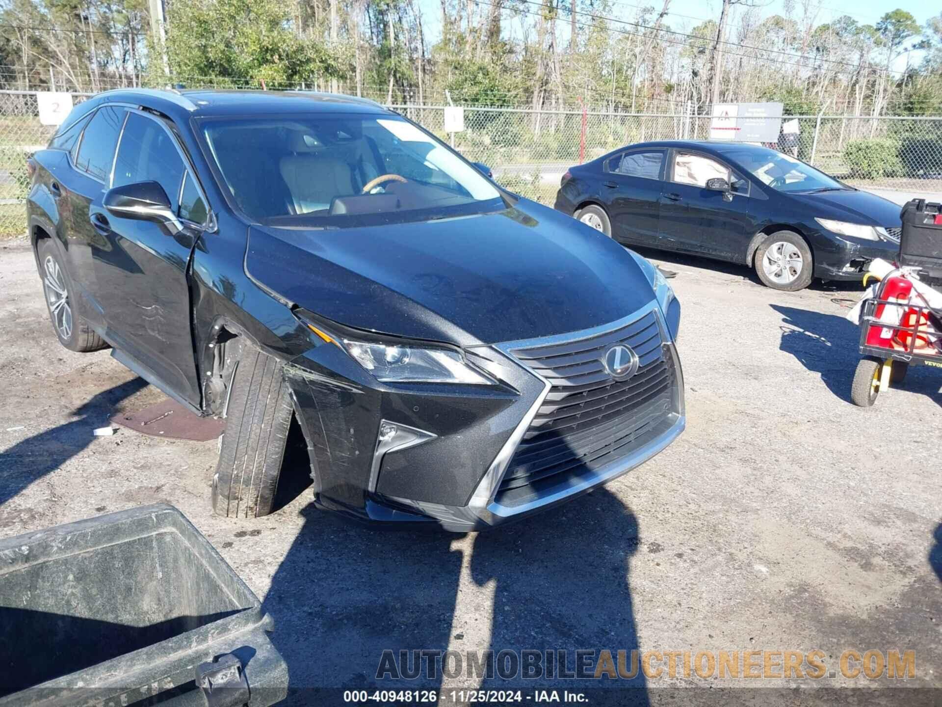 2T2ZZMCA9JC107544 LEXUS RX 350 2018