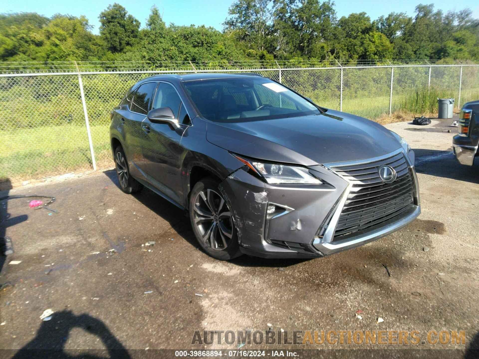 2T2ZZMCA9JC109066 LEXUS RX 350 2018