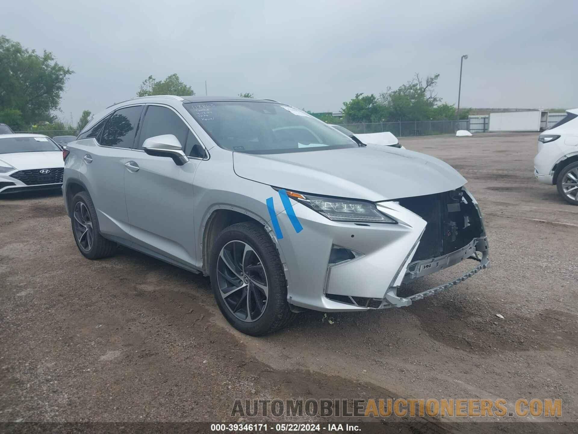 2T2ZZMCA9KC131344 LEXUS RX 2019