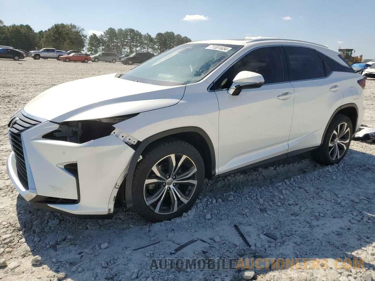 2T2ZZMCAXGC003671 LEXUS RX350 2016