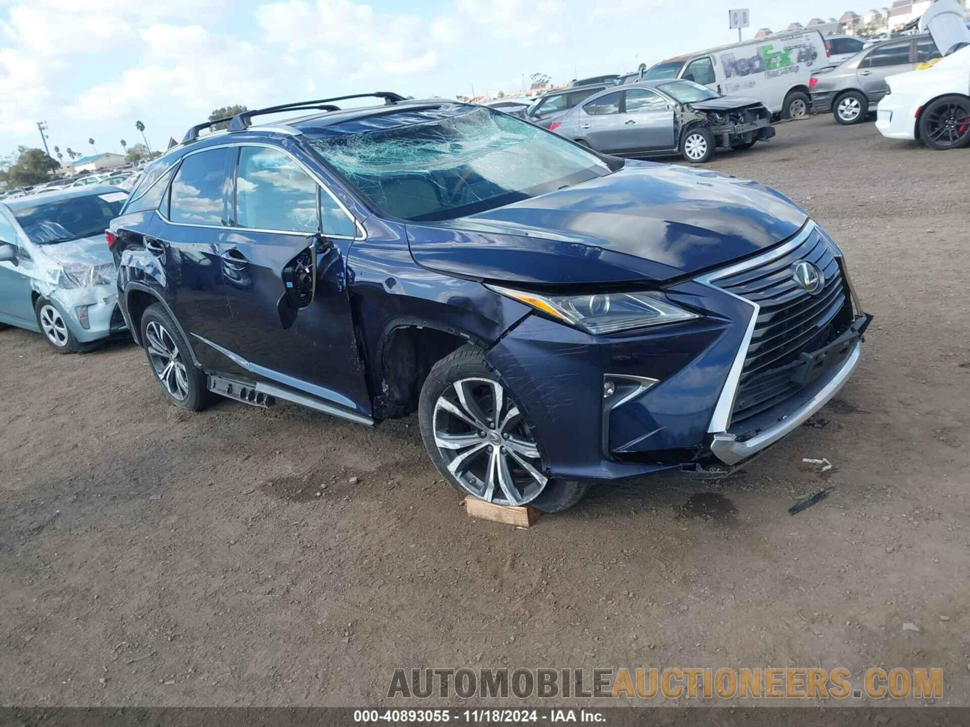 2T2ZZMCAXGC005243 LEXUS RX 350 2016