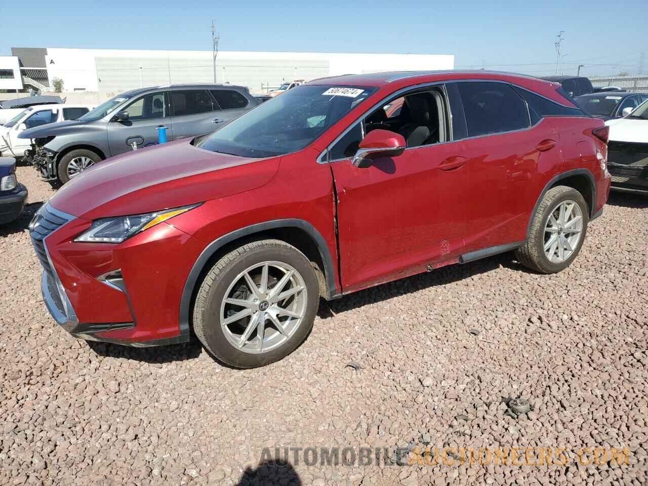 2T2ZZMCAXGC009454 LEXUS RX350 2016