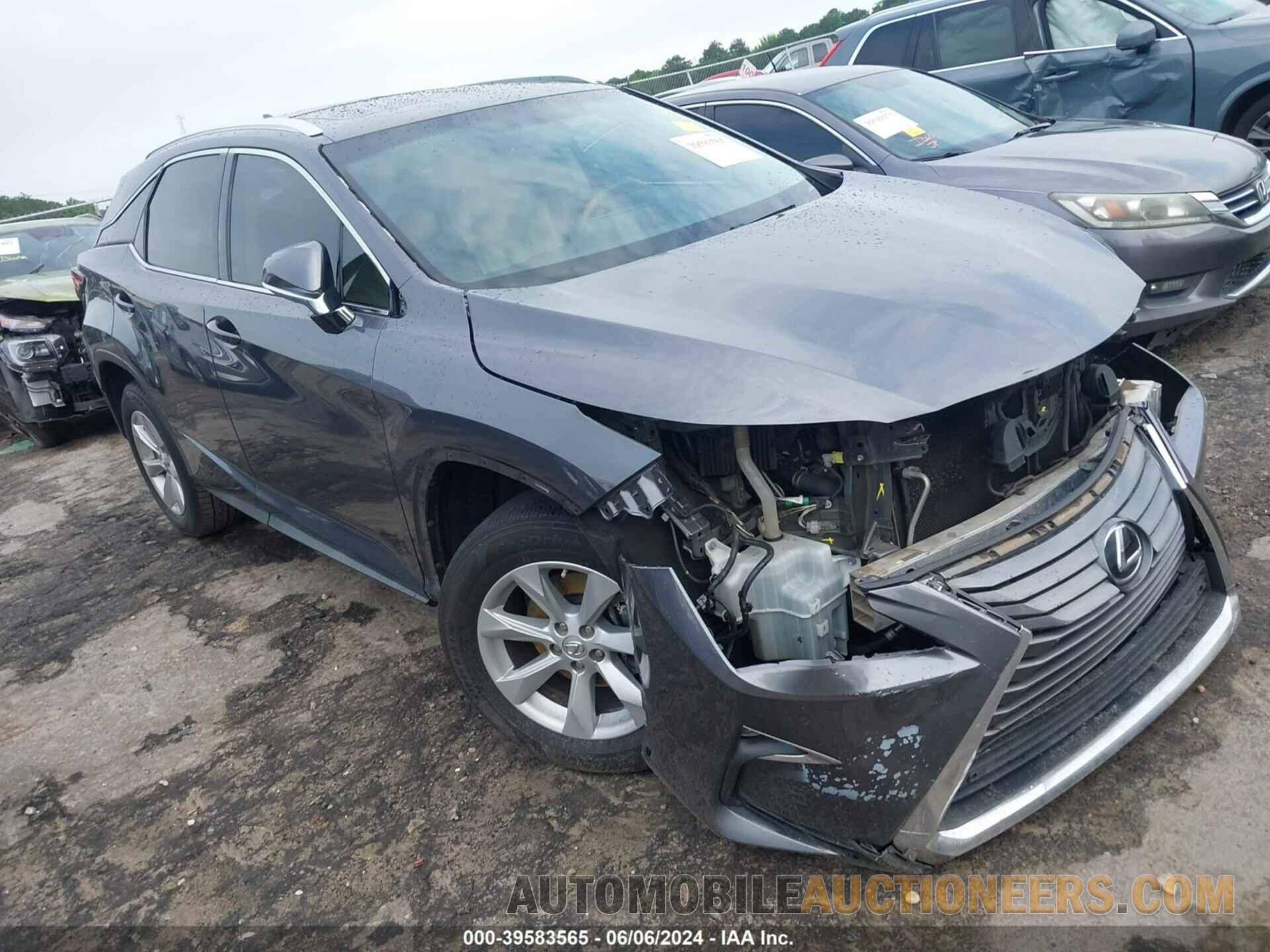 2T2ZZMCAXGC009695 LEXUS RX 350 2016