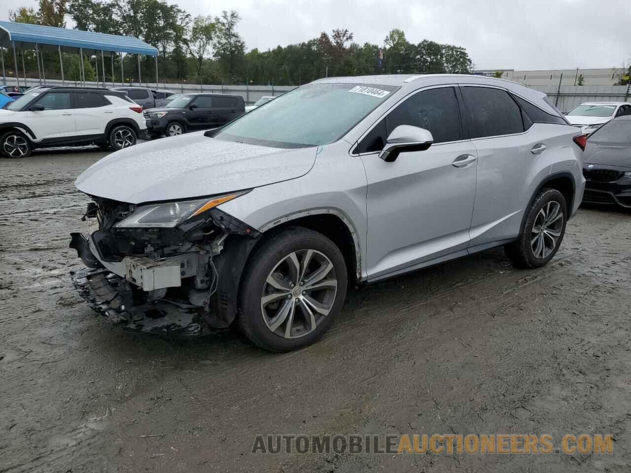 2T2ZZMCAXGC012483 LEXUS RX350 2016