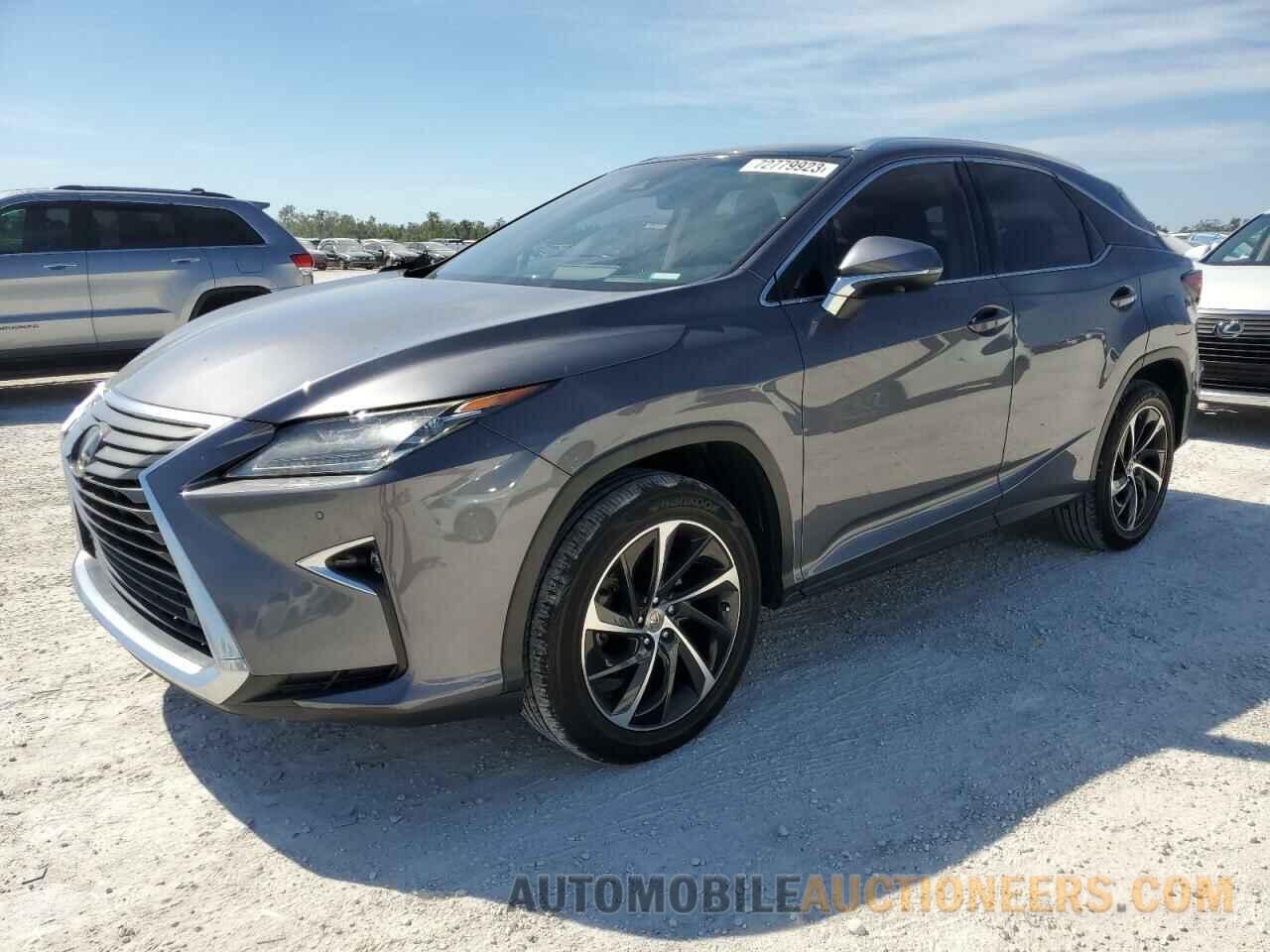 2T2ZZMCAXGC021412 LEXUS RX350 2016