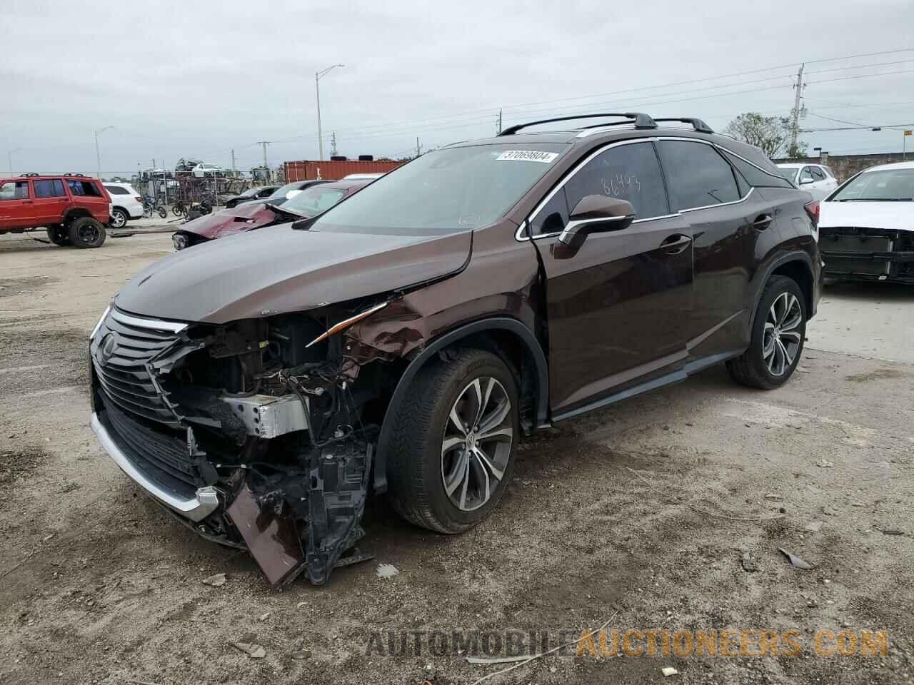 2T2ZZMCAXGC024200 LEXUS RX350 2016