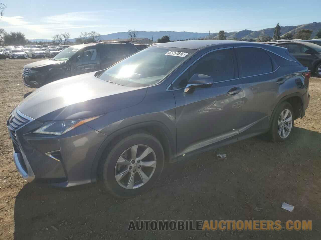 2T2ZZMCAXGC033916 LEXUS RX350 2016