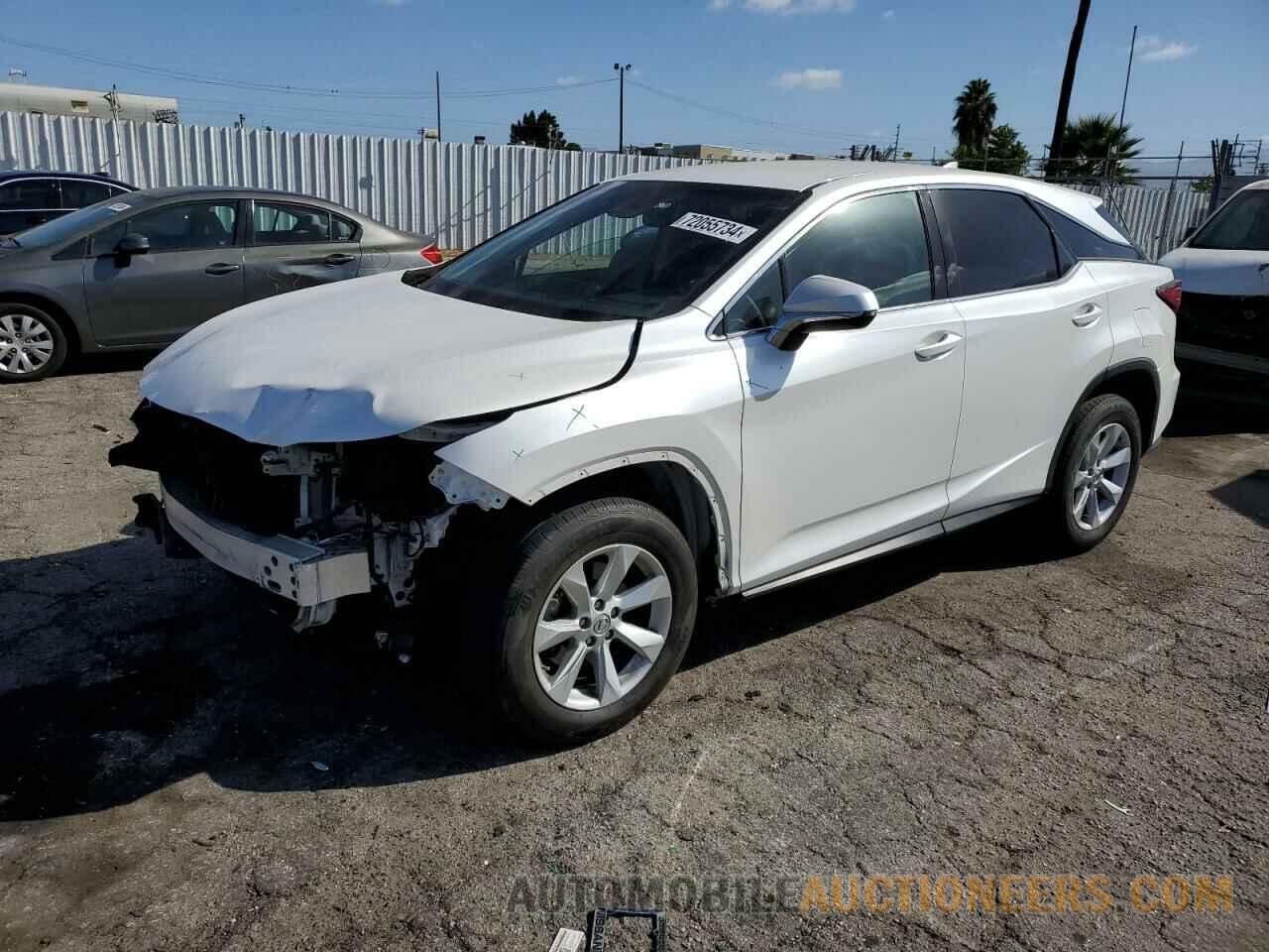 2T2ZZMCAXHC039796 LEXUS RX350 2017