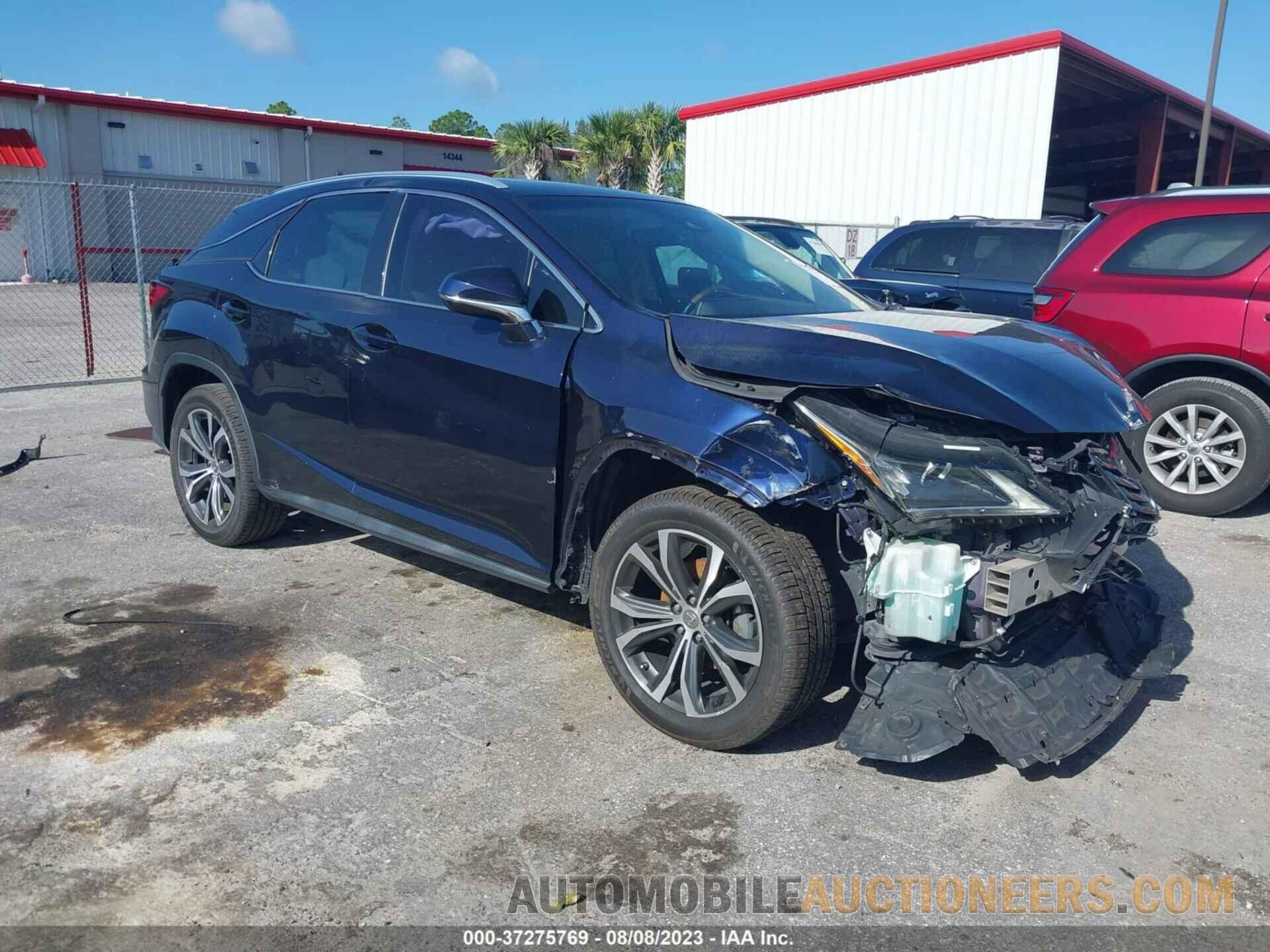 2T2ZZMCAXHC040317 LEXUS RX 2017