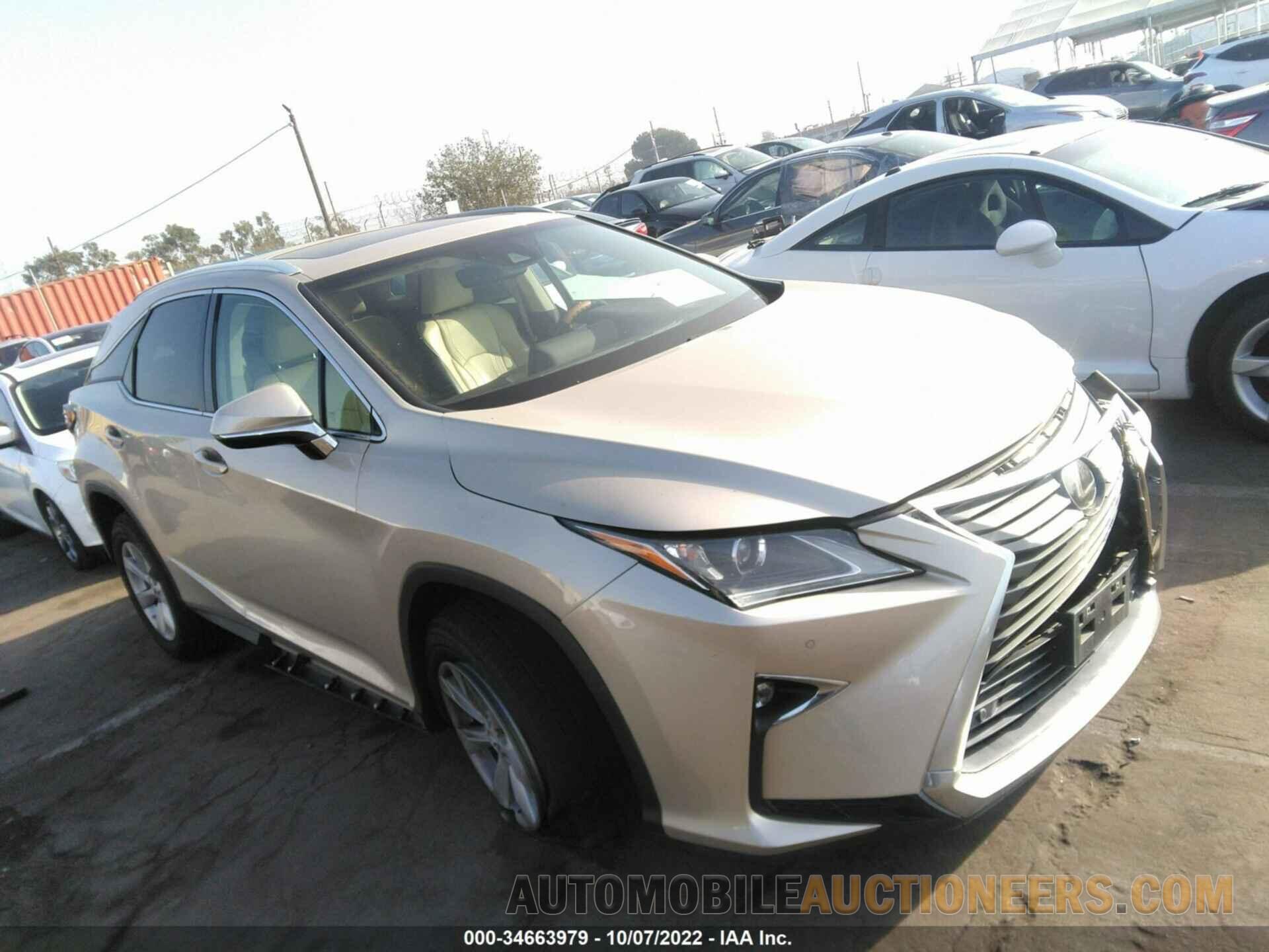 2T2ZZMCAXHC047199 LEXUS RX 2017