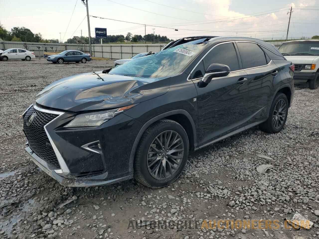 2T2ZZMCAXHC066593 LEXUS RX350 2017