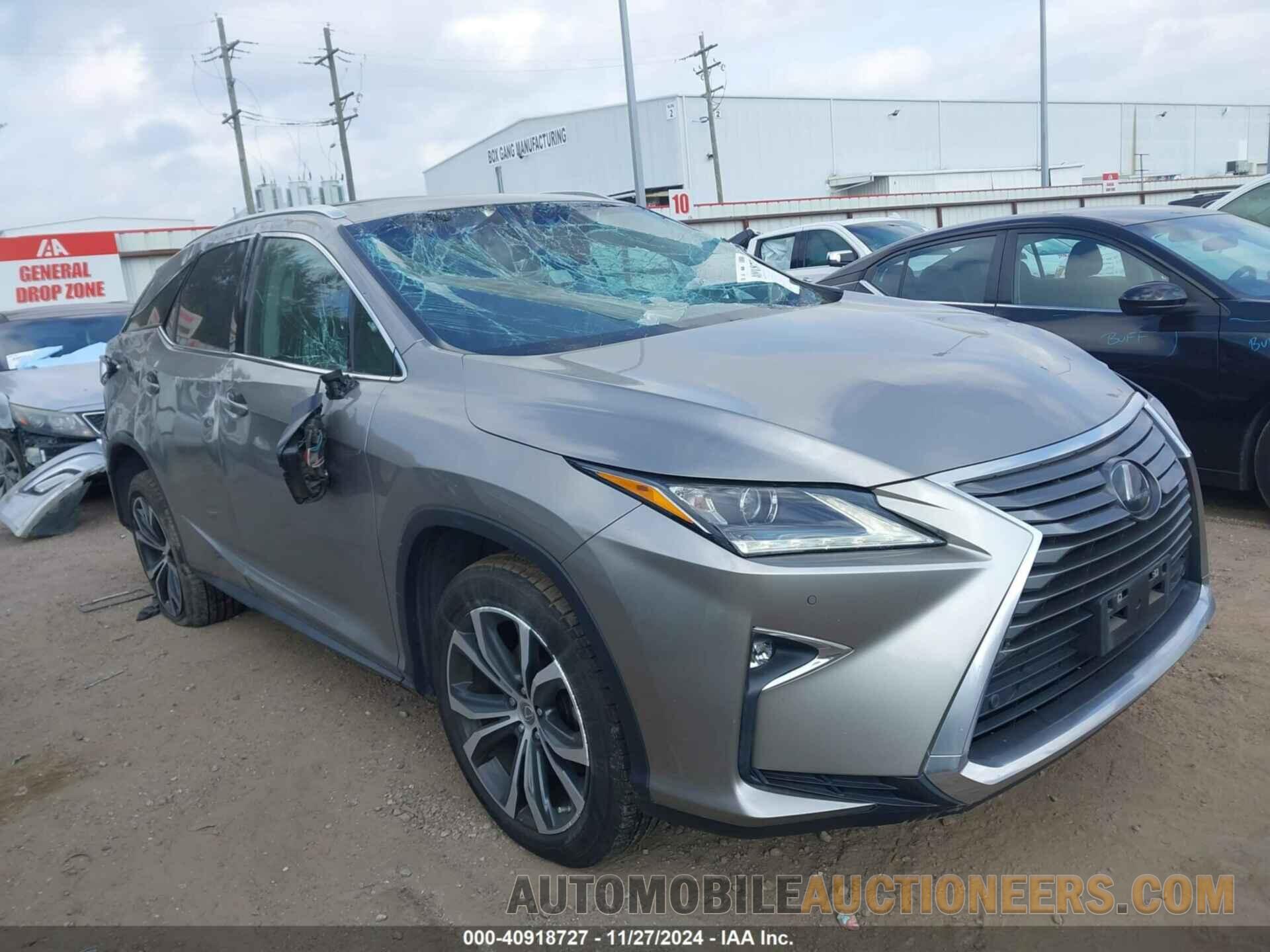 2T2ZZMCAXHC071891 LEXUS RX 350 2017