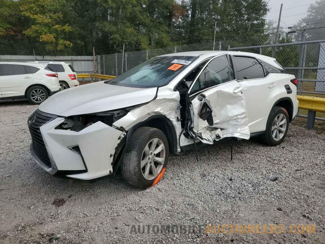 2T2ZZMCAXHC074029 LEXUS RX350 2017