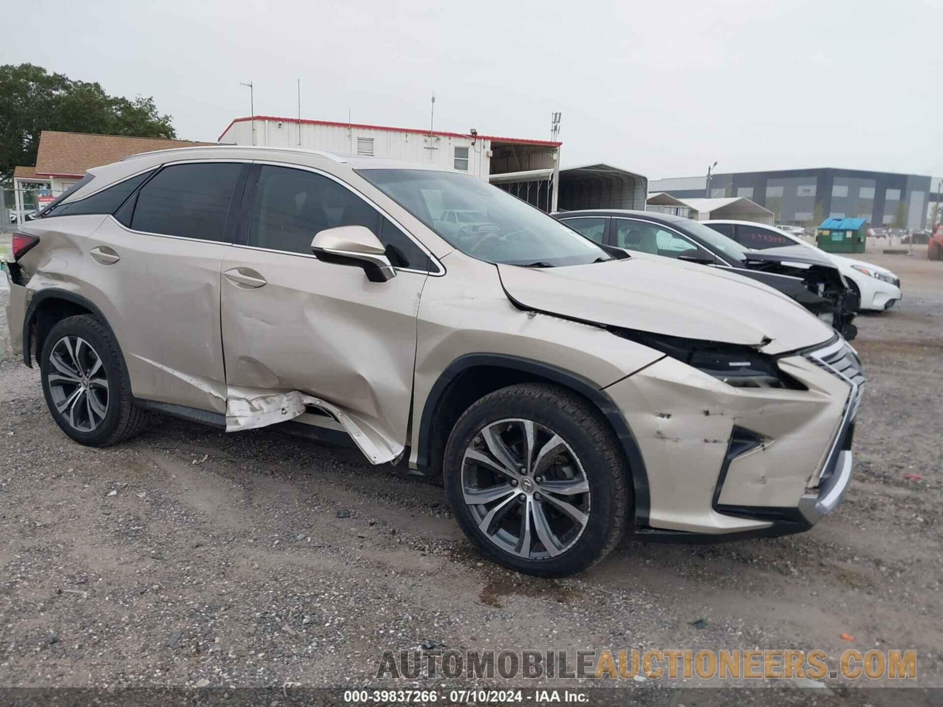 2T2ZZMCAXHC074077 LEXUS RX 2017