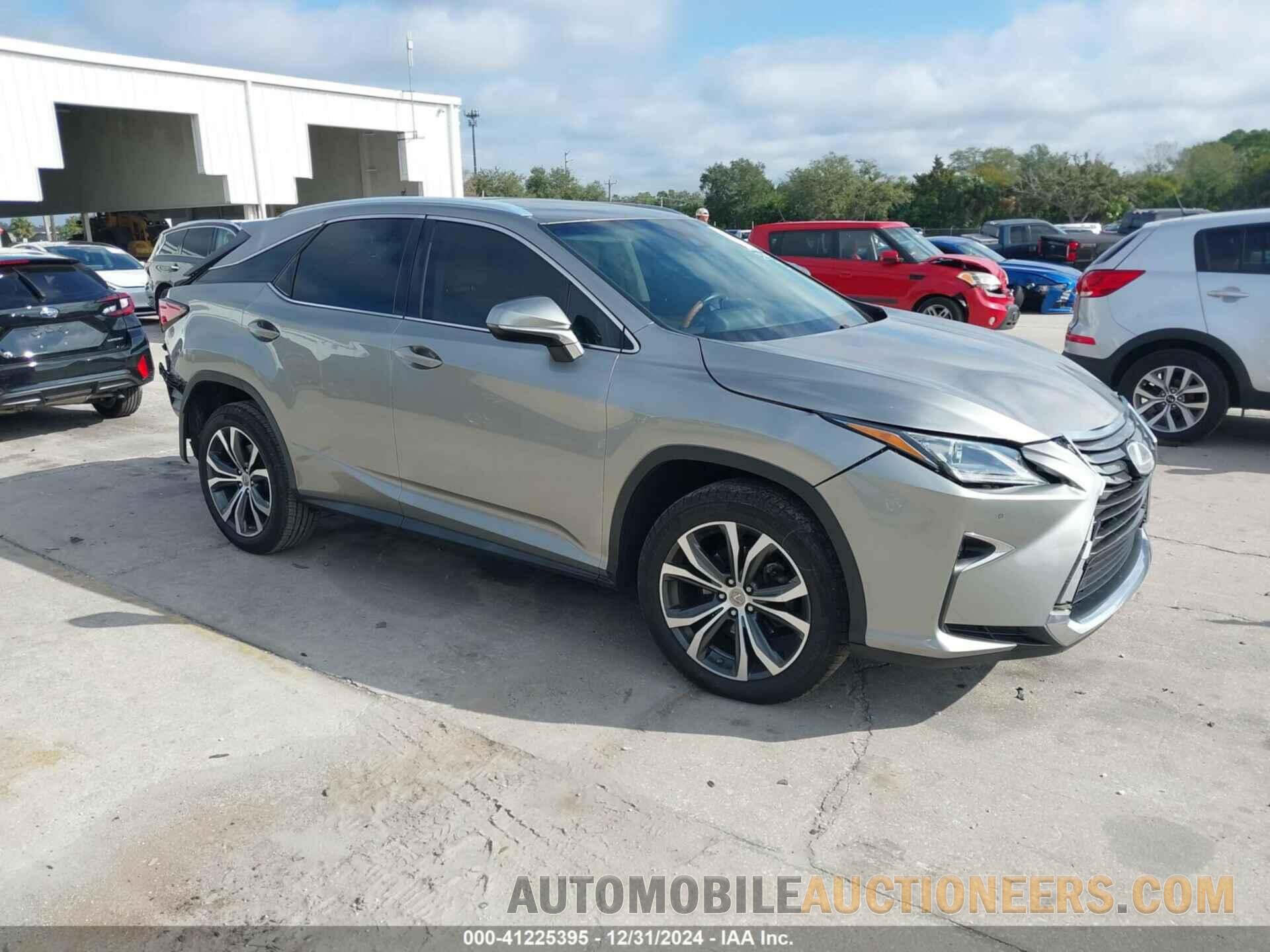 2T2ZZMCAXHC077724 LEXUS RX 350 2017