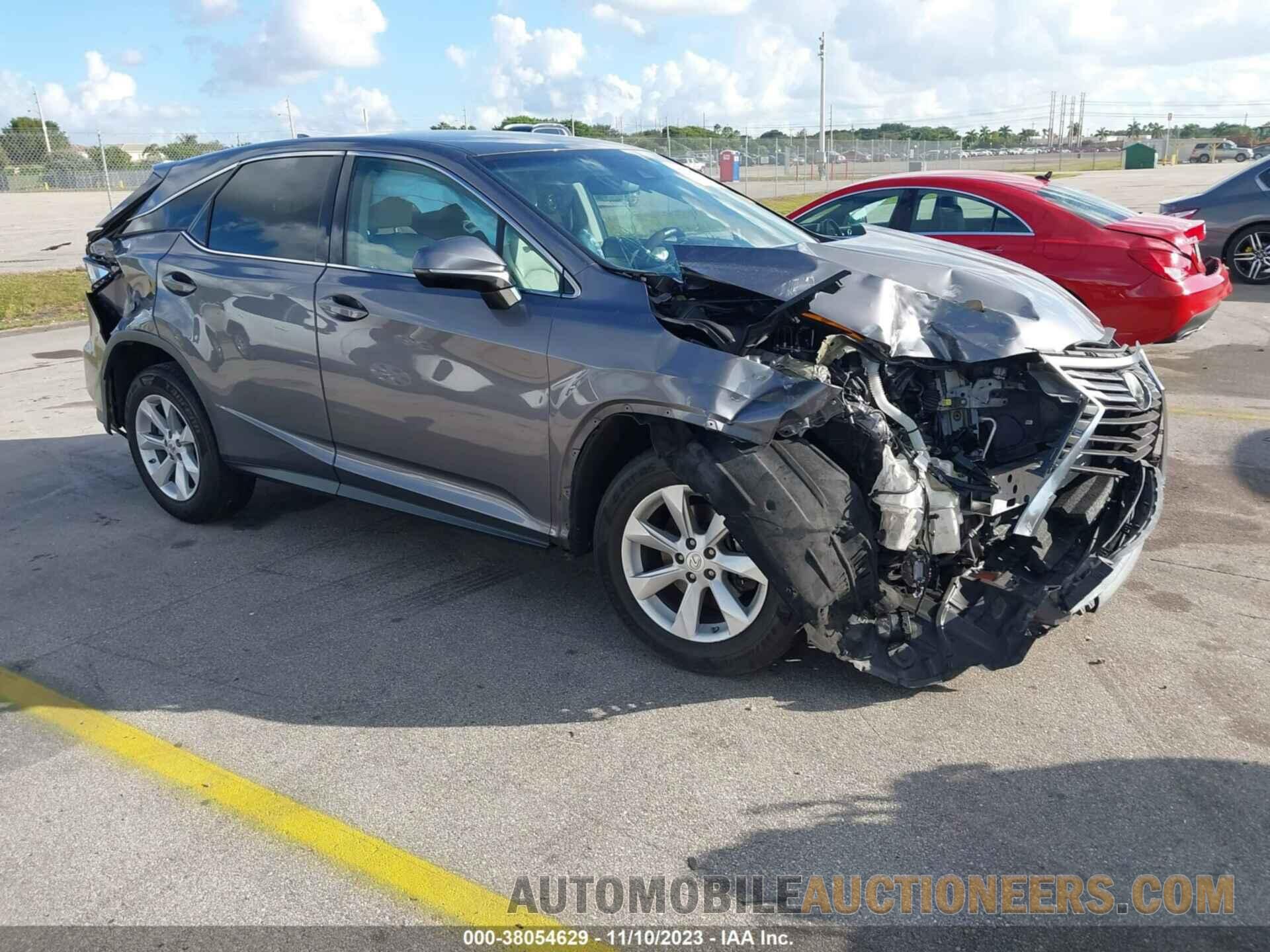 2T2ZZMCAXHC078260 LEXUS RX 350 2017