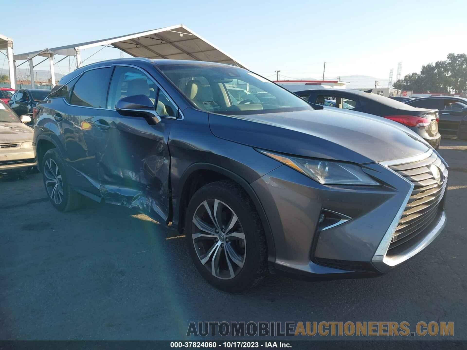 2T2ZZMCAXHC084365 LEXUS RX 2017