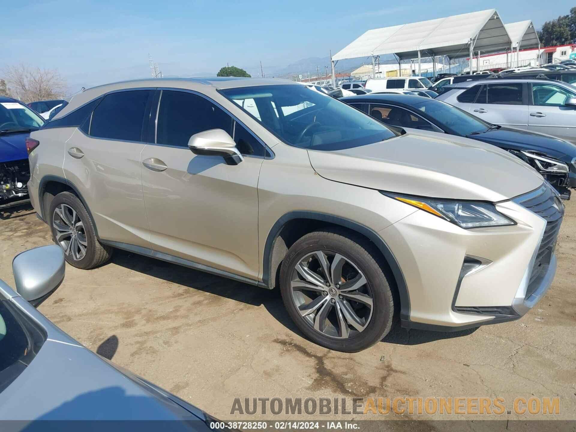 2T2ZZMCAXHC088920 LEXUS RX 350 2017